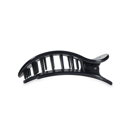 TELETIES - Flat Round Hair Clip | Medium | Go Dawgs!