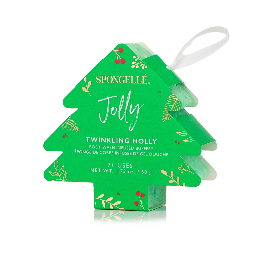 Twinkling Holly (Jolly) Holiday Tree Ornament Buffer