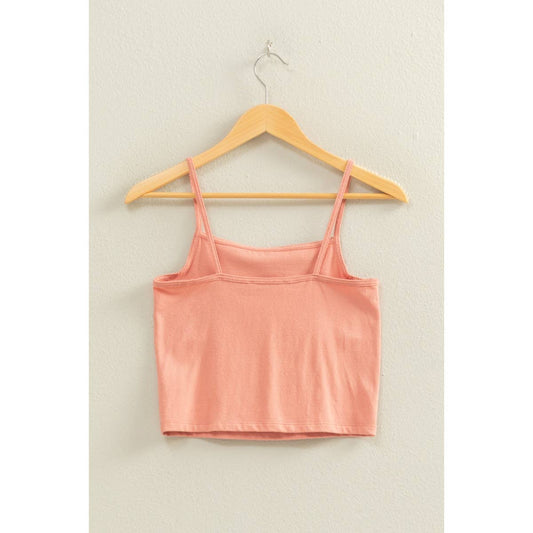 Basic Cami Crop Top(S-L)