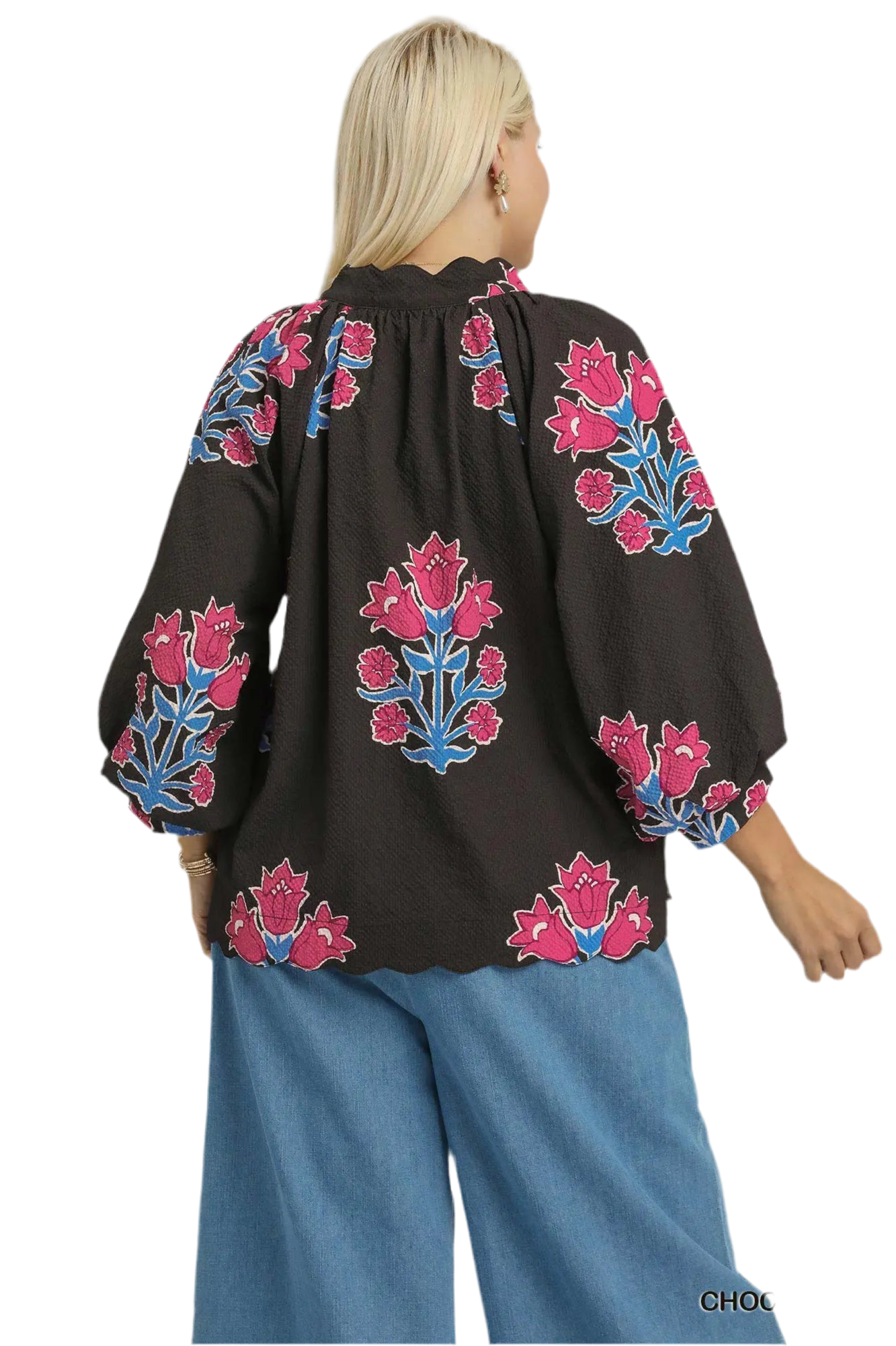 SALE! The Jennie Blouse (S-2X)