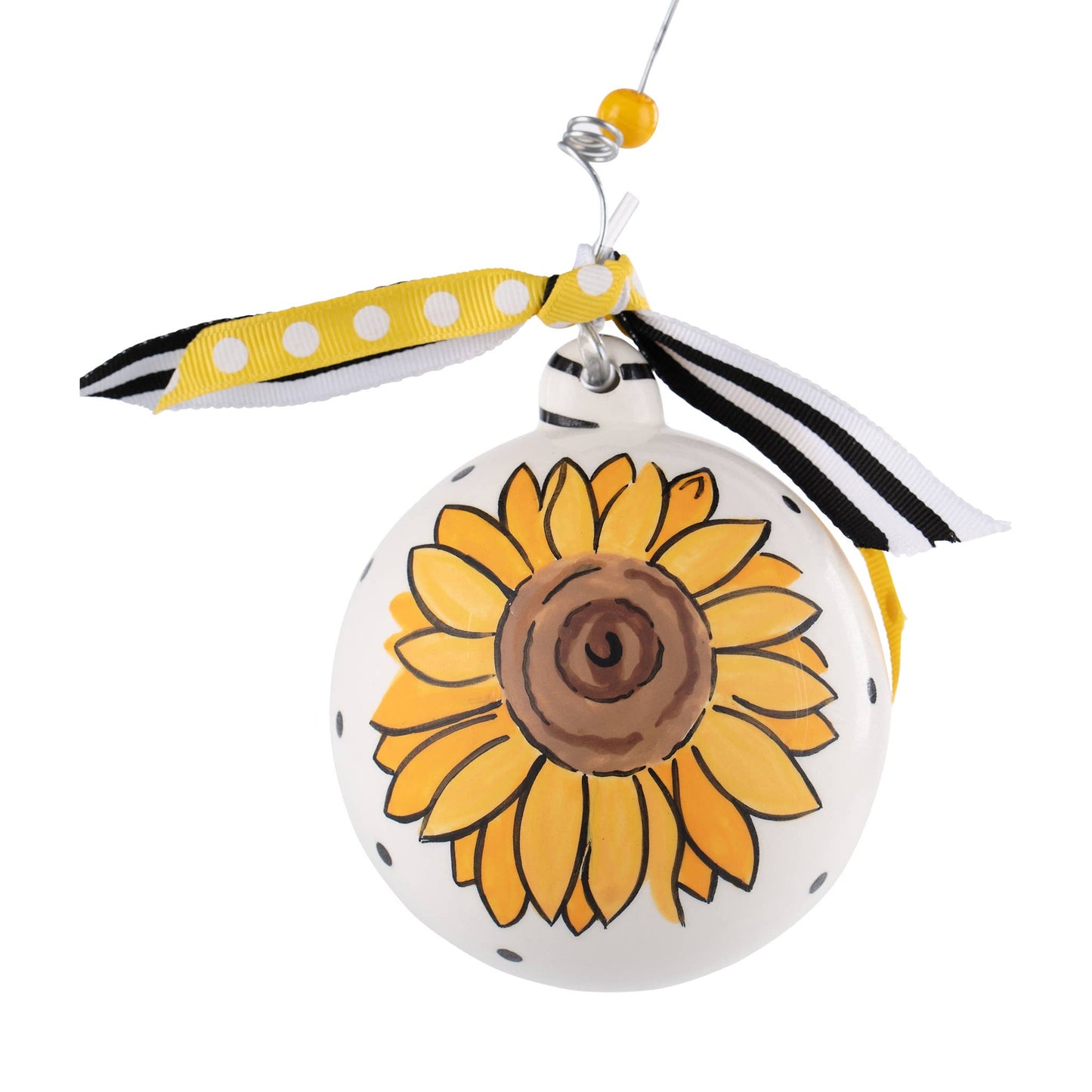 Glory Haus-Faith Over Fear Sunflower Ornament