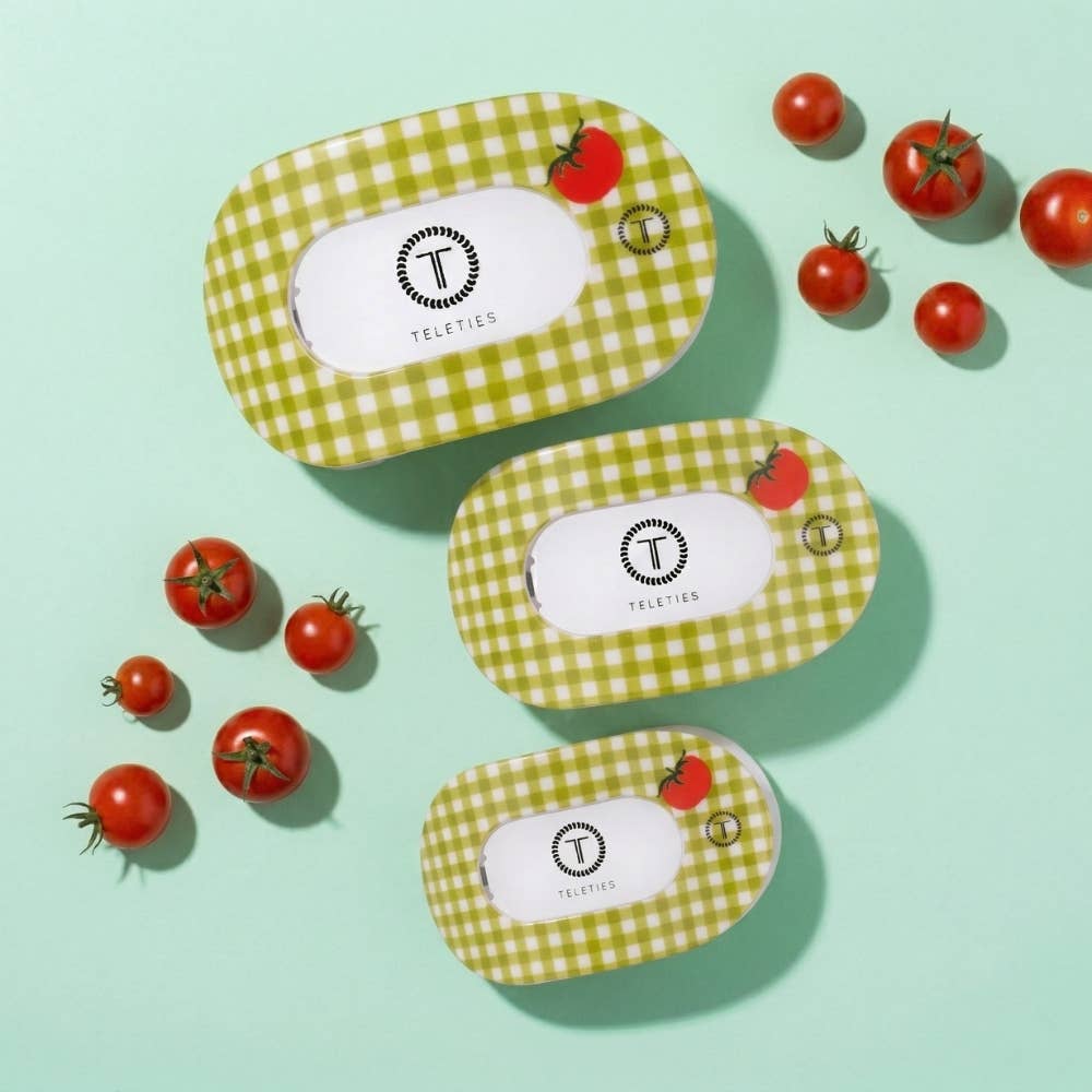 TELETIES - Flat Round Hair Clip | Medium | Locally Grown