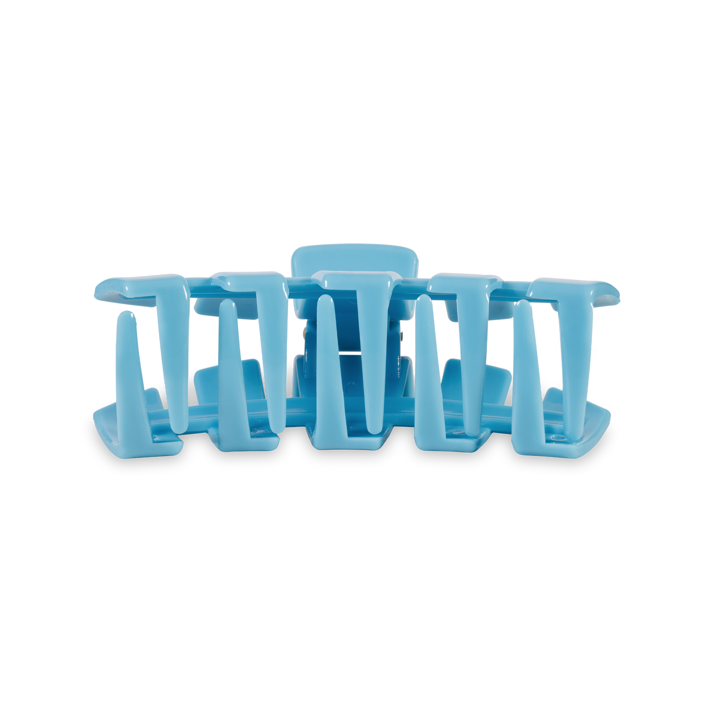 TELETIES - Classic Hair Clip | Medium | Summer Sky