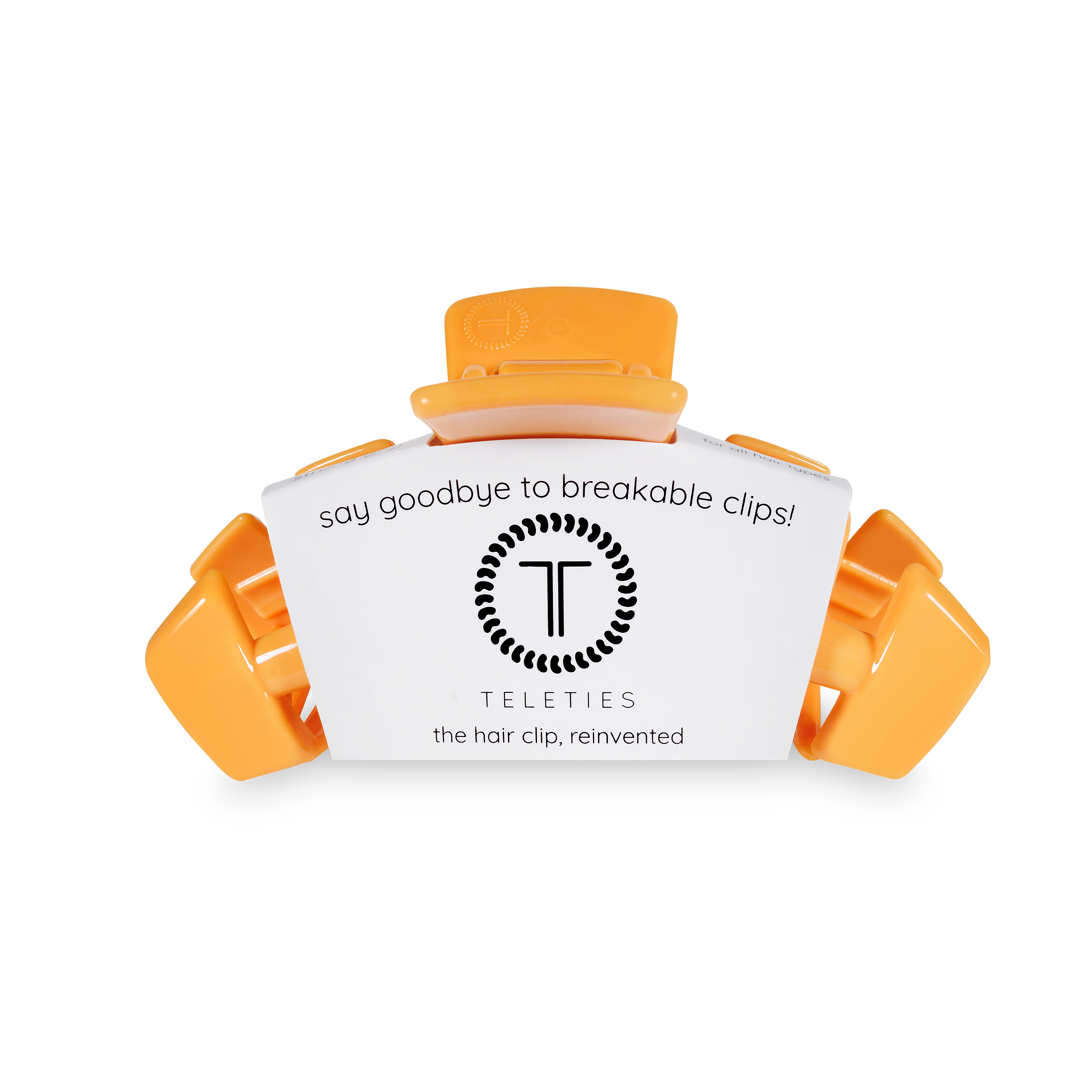 TELETIES - Classic Mango for it! Medium Hair Clip