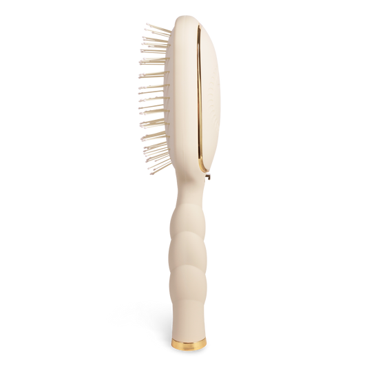 TELETIES - Detangler Hair Brush for Fine Hair - Tan