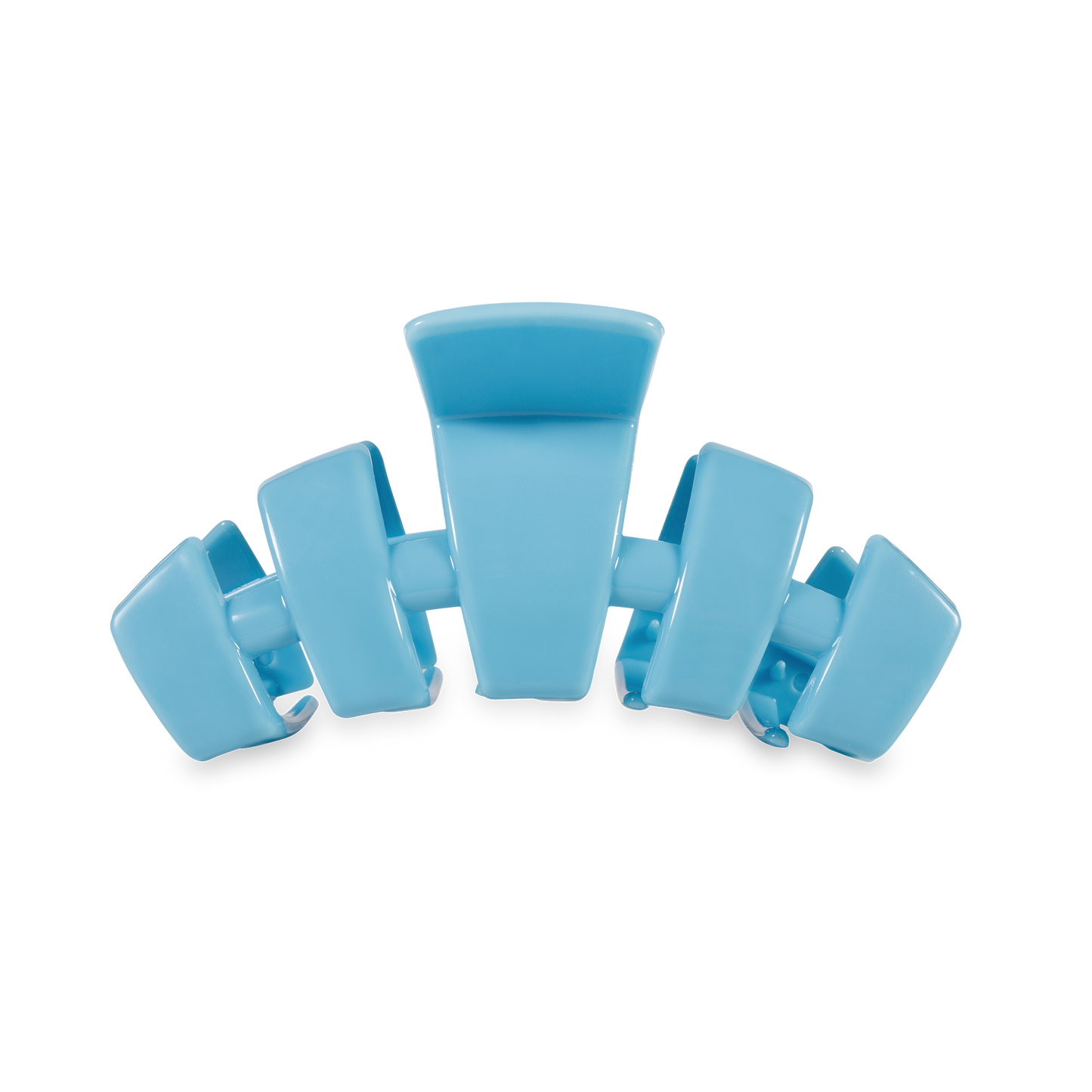 TELETIES - Classic Hair Clip | Medium | Summer Sky