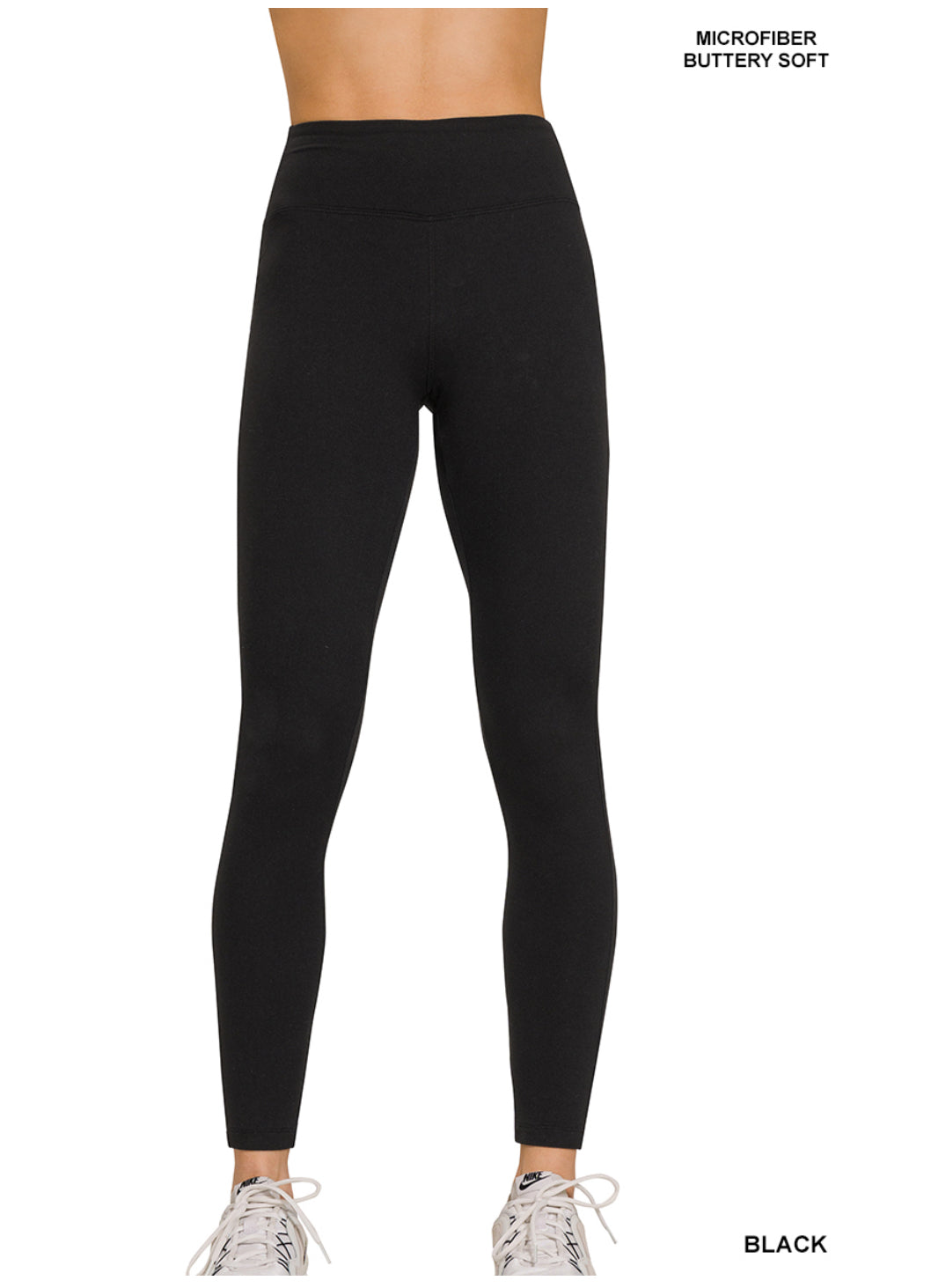New Microfiber Full Length Leggings (S-XL)(multiple options)