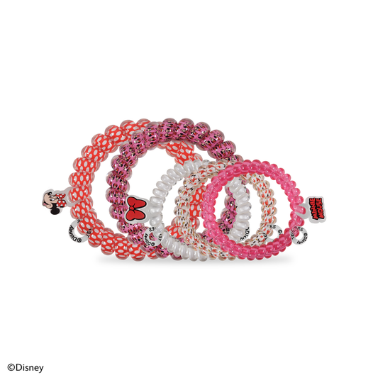 TELETIES - Minnie Mouse Mix Pack Hair Ties