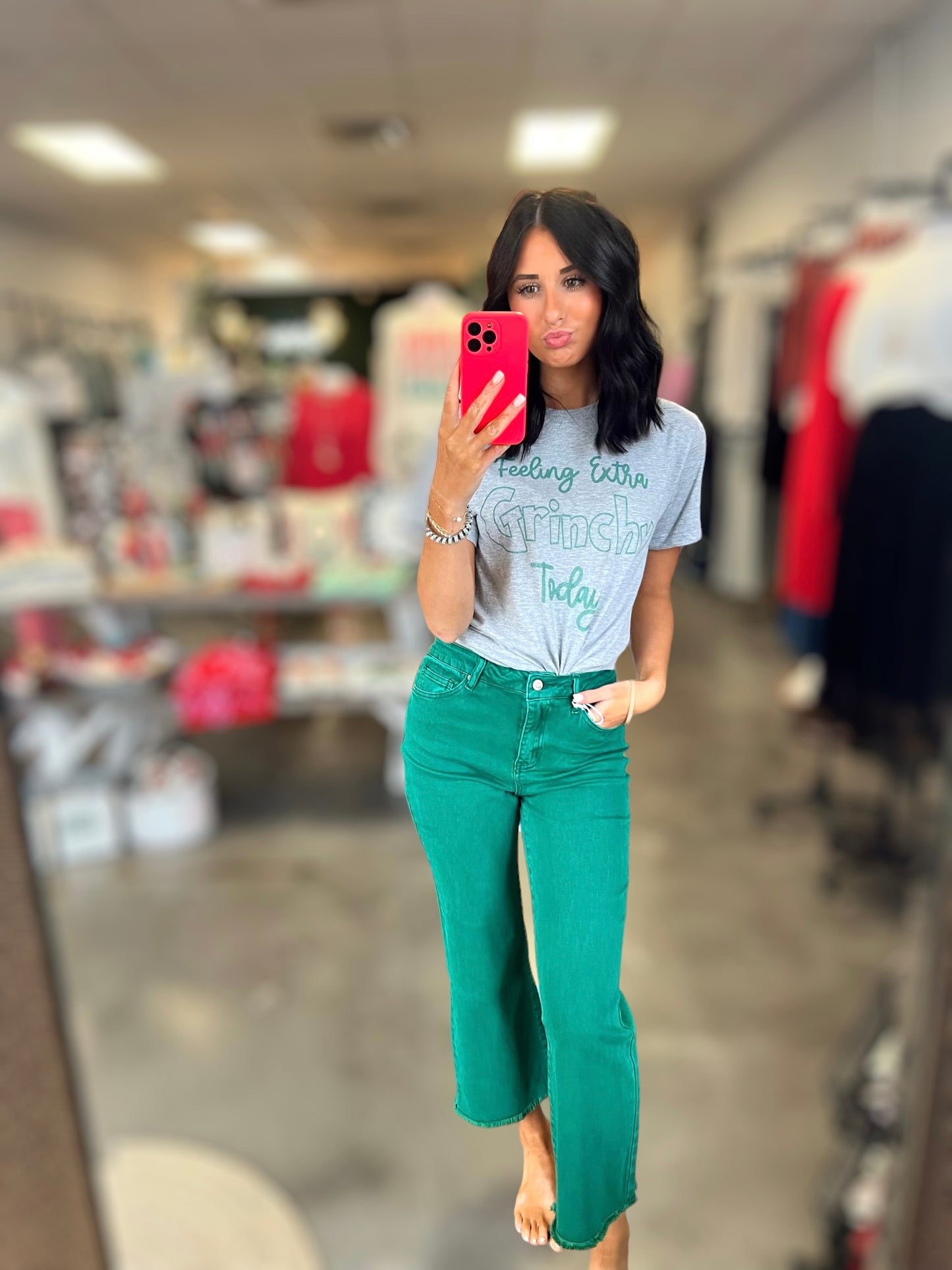 Feeling Extra Grinchy Tee (S-2X)