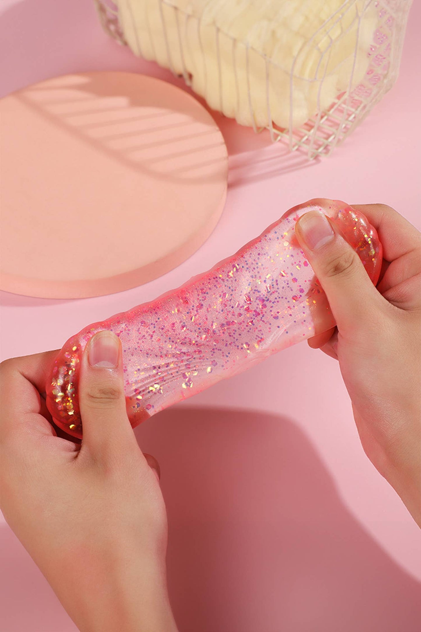 Seashell Shaped Glitter Squishy
