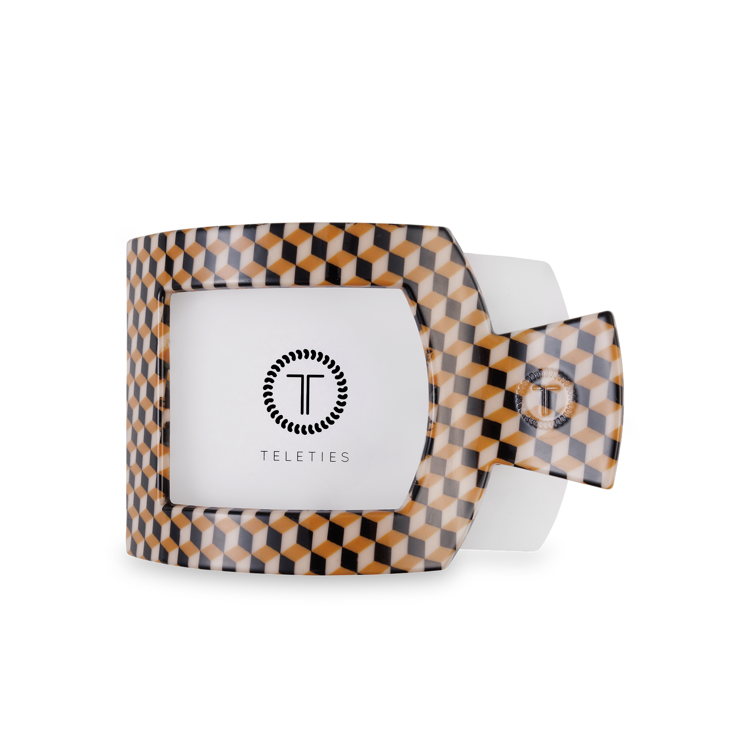 TELETIES - Square Flat Hair Clip | Large | Gone Glamping