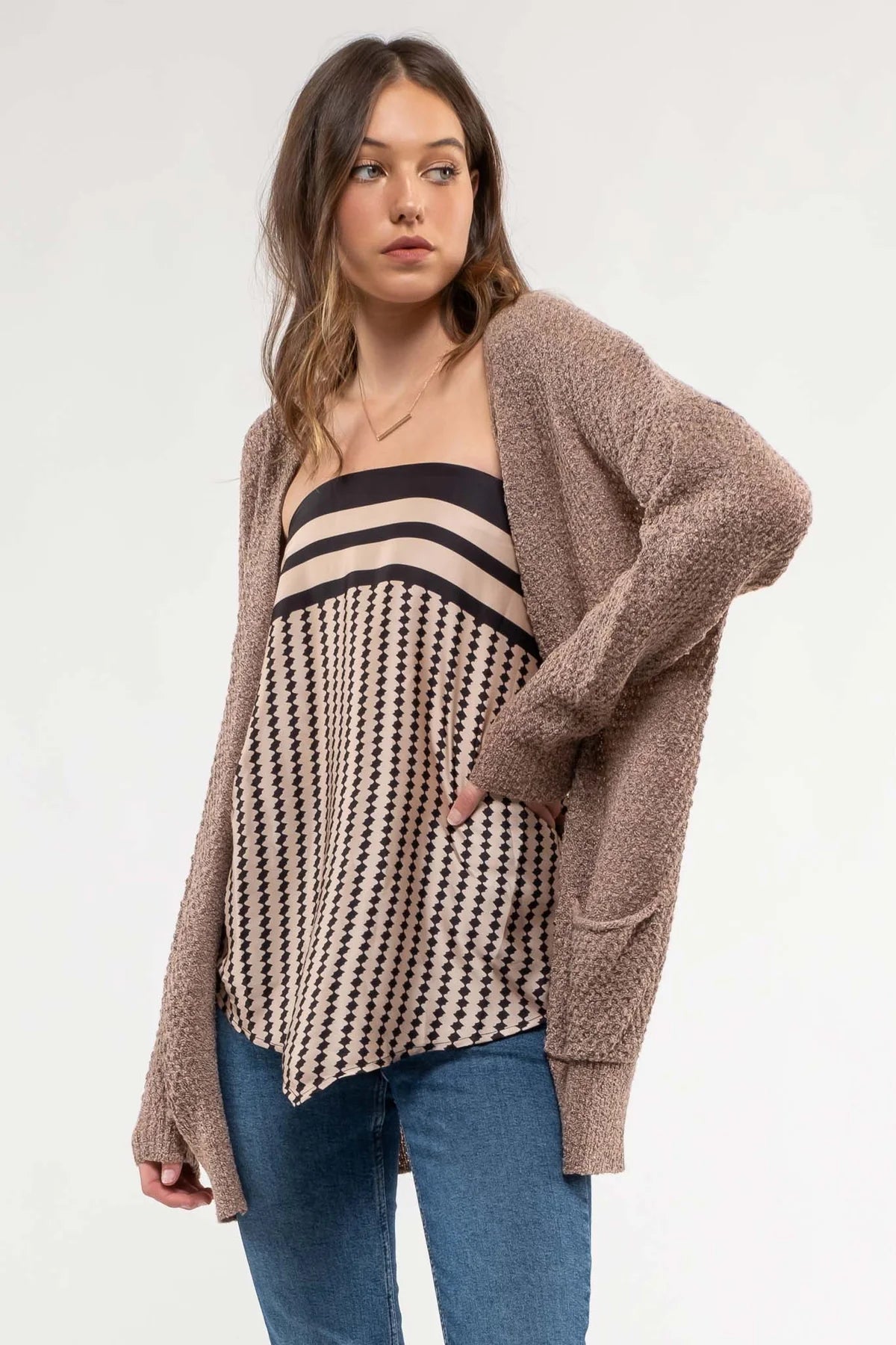Fall Lightweight Open Cardigan (S-L)