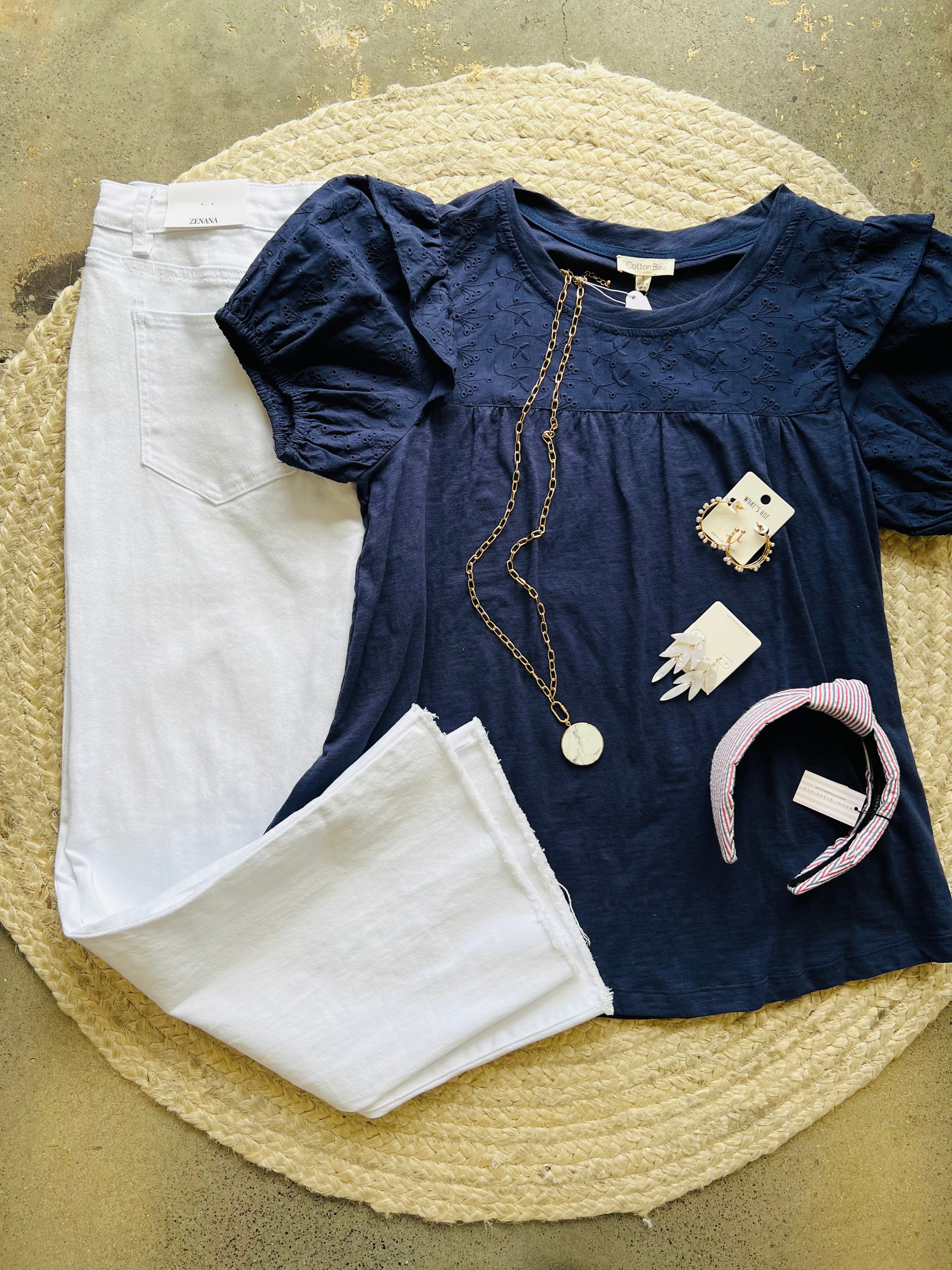 Acid Washed BOOTCUT Cropped Colored Pants (S-XL)(multiple color options)