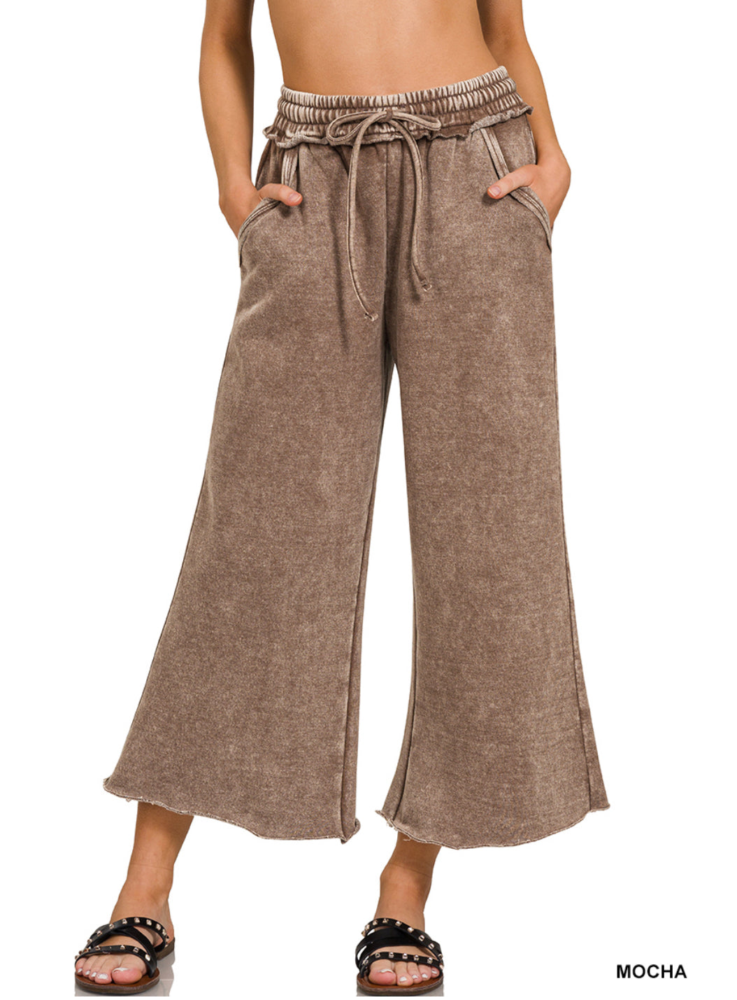 Comfy Acid Wash Boho Pants (S-L)(Multiple Colors)