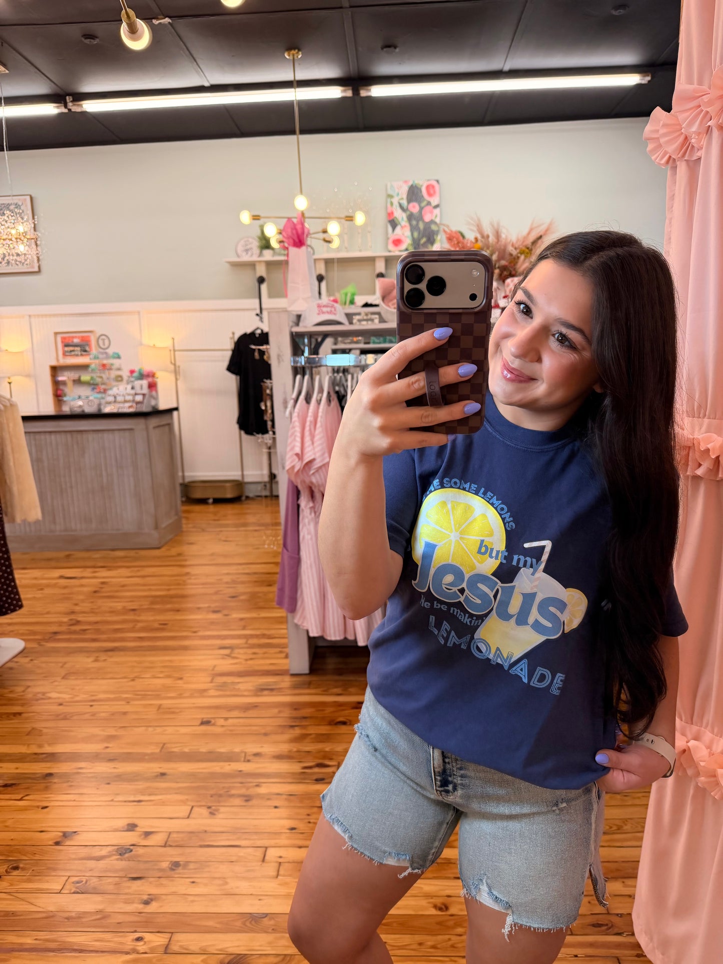 Life Gave Me Some Lemons But My Jesus be Makin' Lemonade Tee