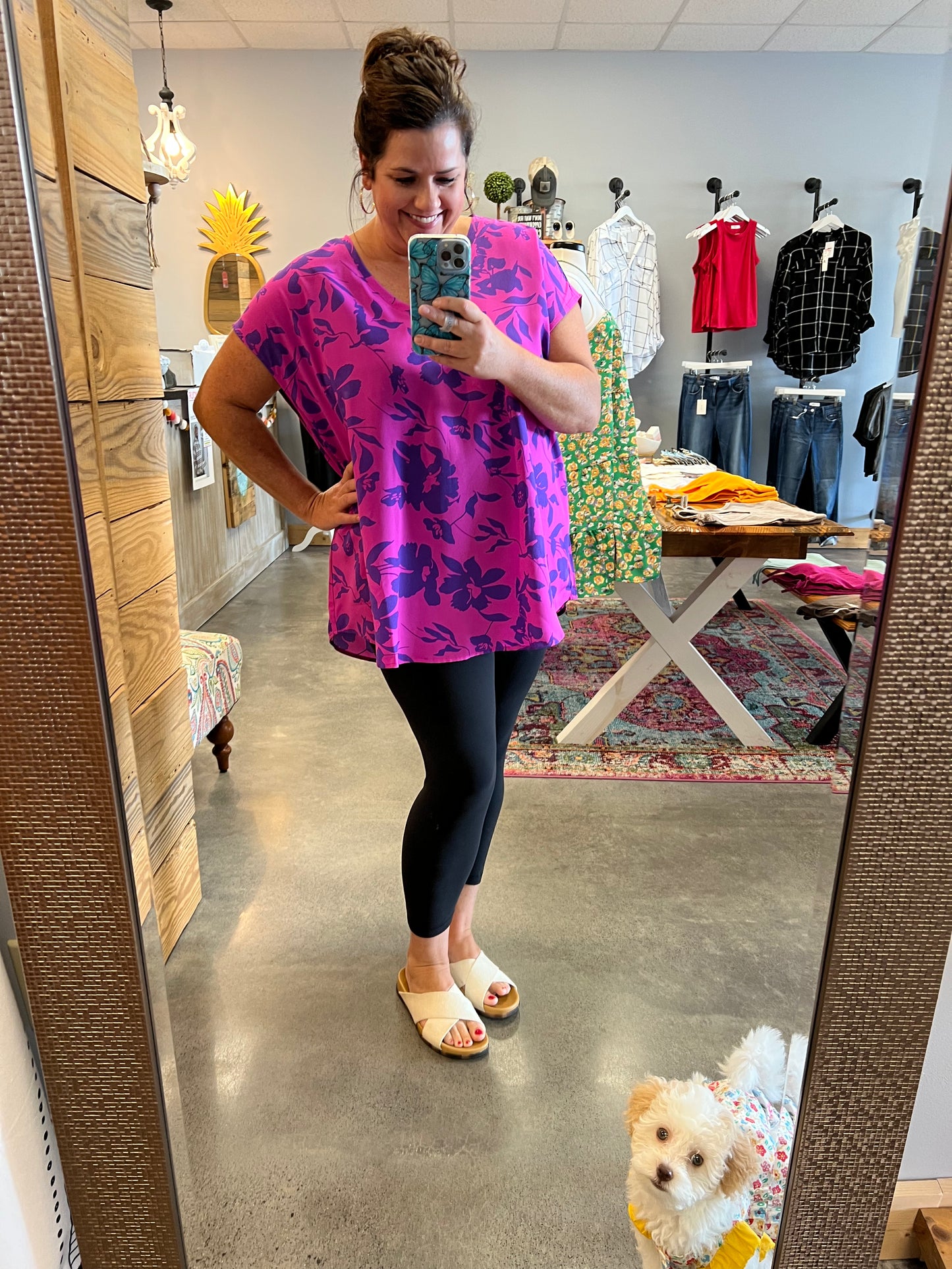 Take Me To The Tropics Top (1X-3X)