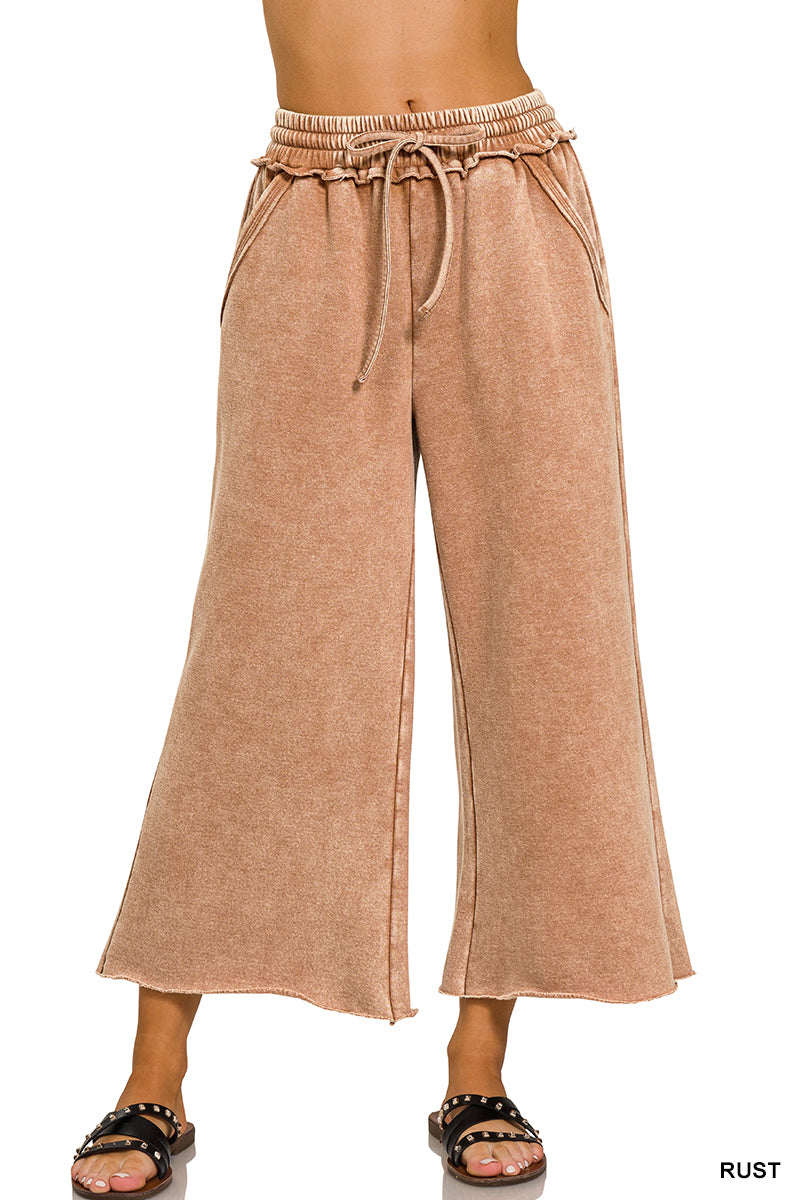 Comfy Acid Wash Boho Pants (S-L)(Multiple Colors)