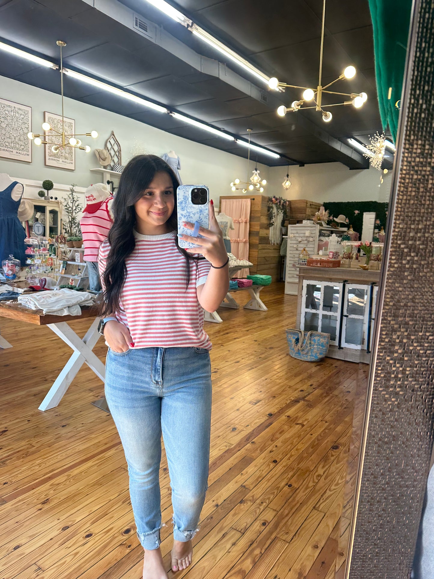 The Pink Stripes Summer Sweater (S-XL)