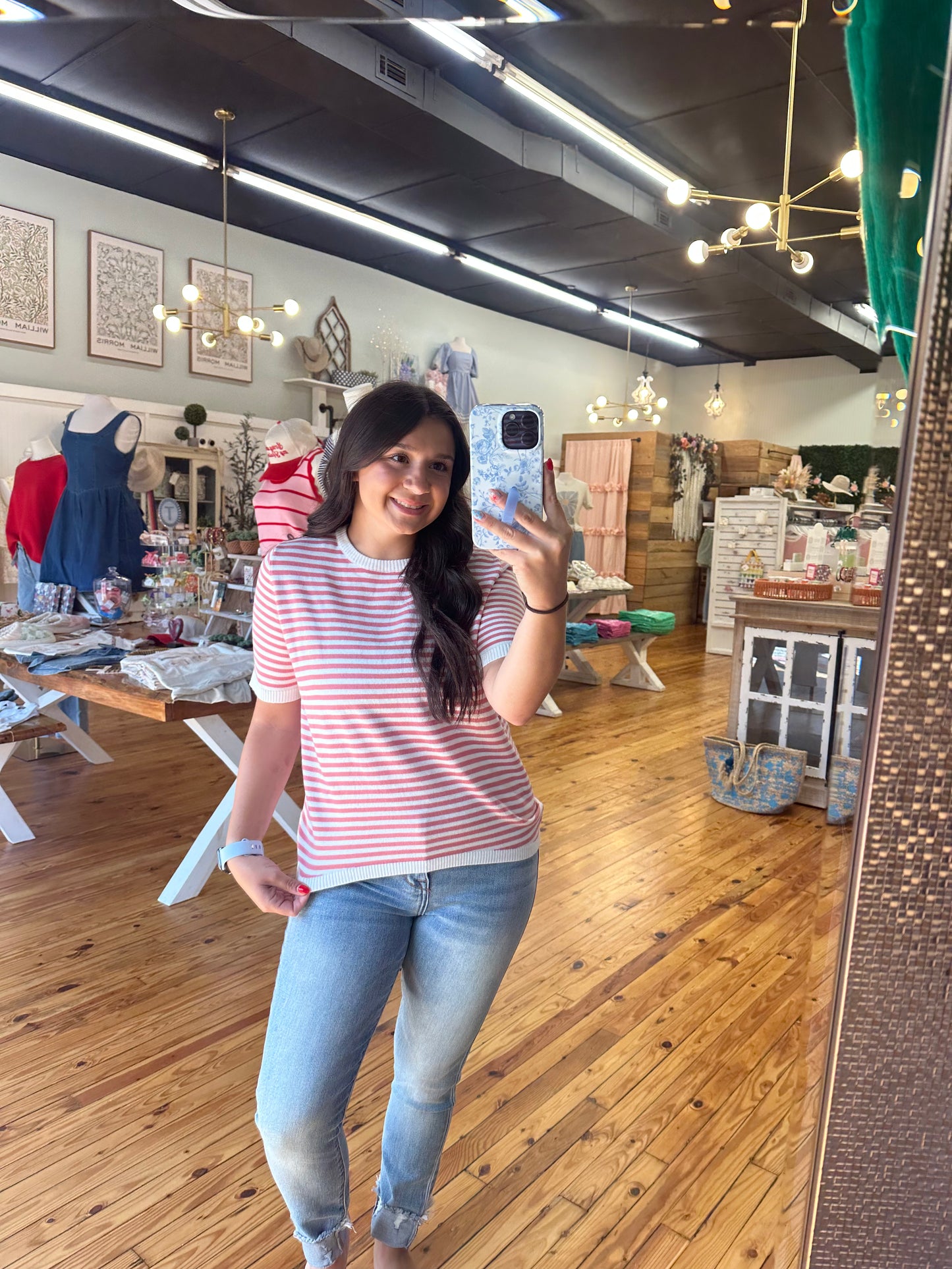 The Pink Stripes Summer Sweater (S-XL)
