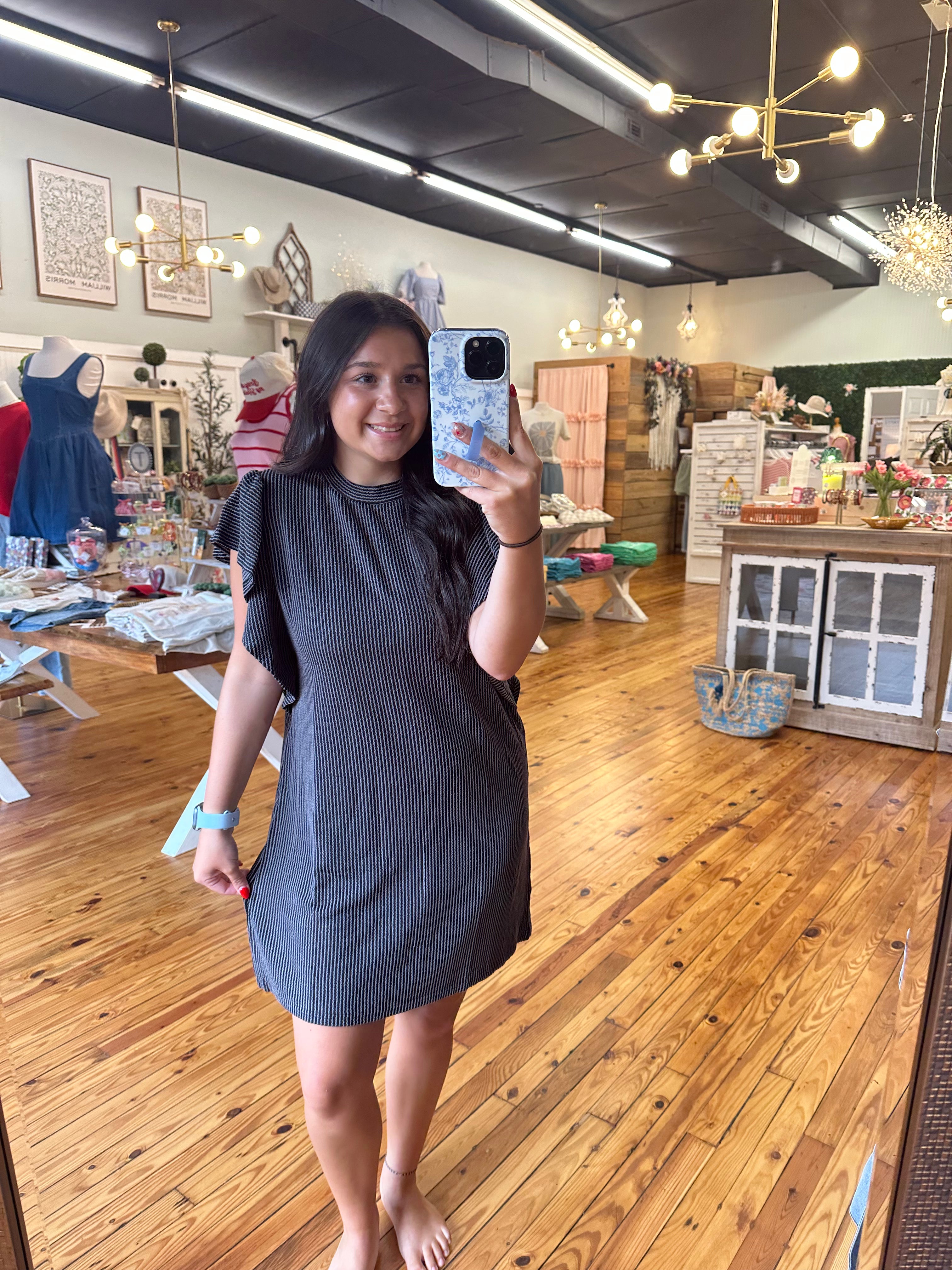 The Breezy Ribbed Dress (S-2XL)