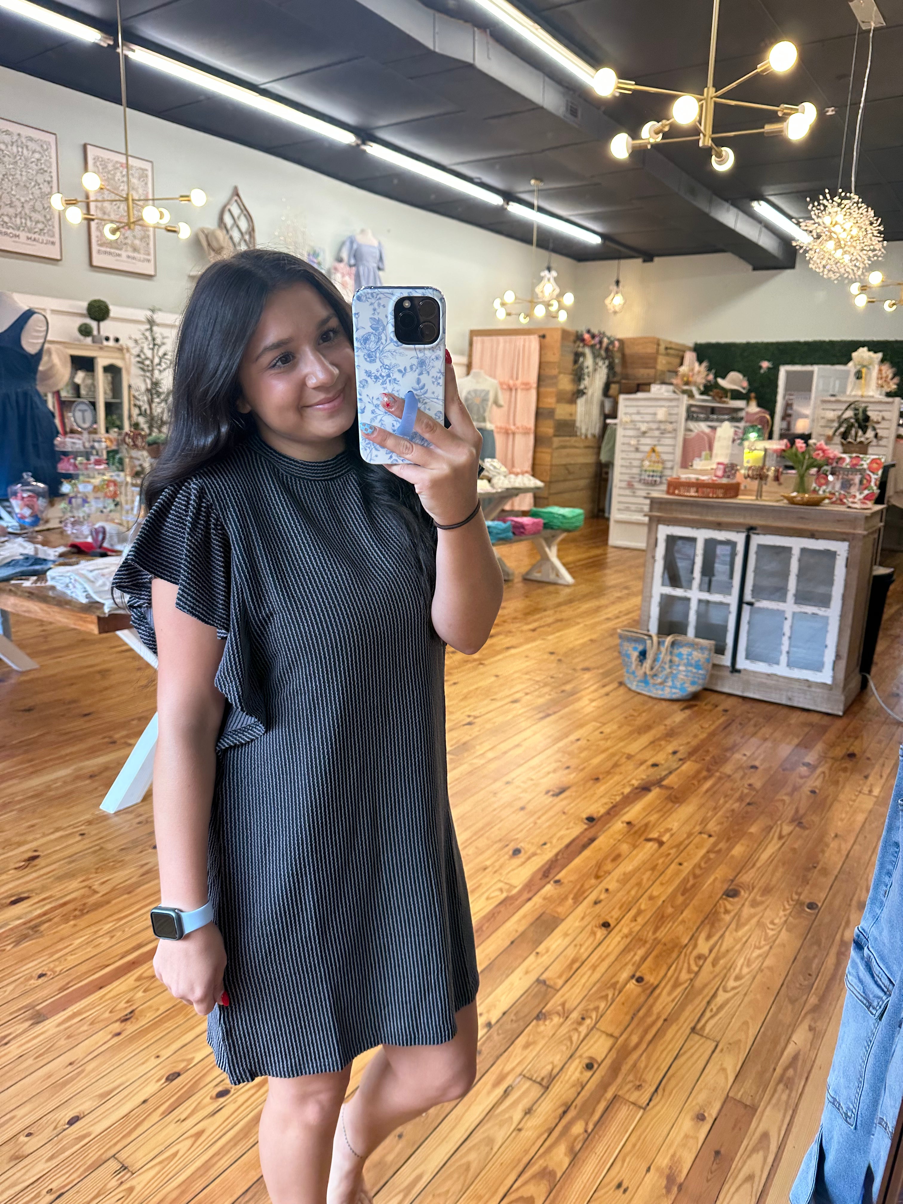 The Breezy Ribbed Dress (S-2XL)