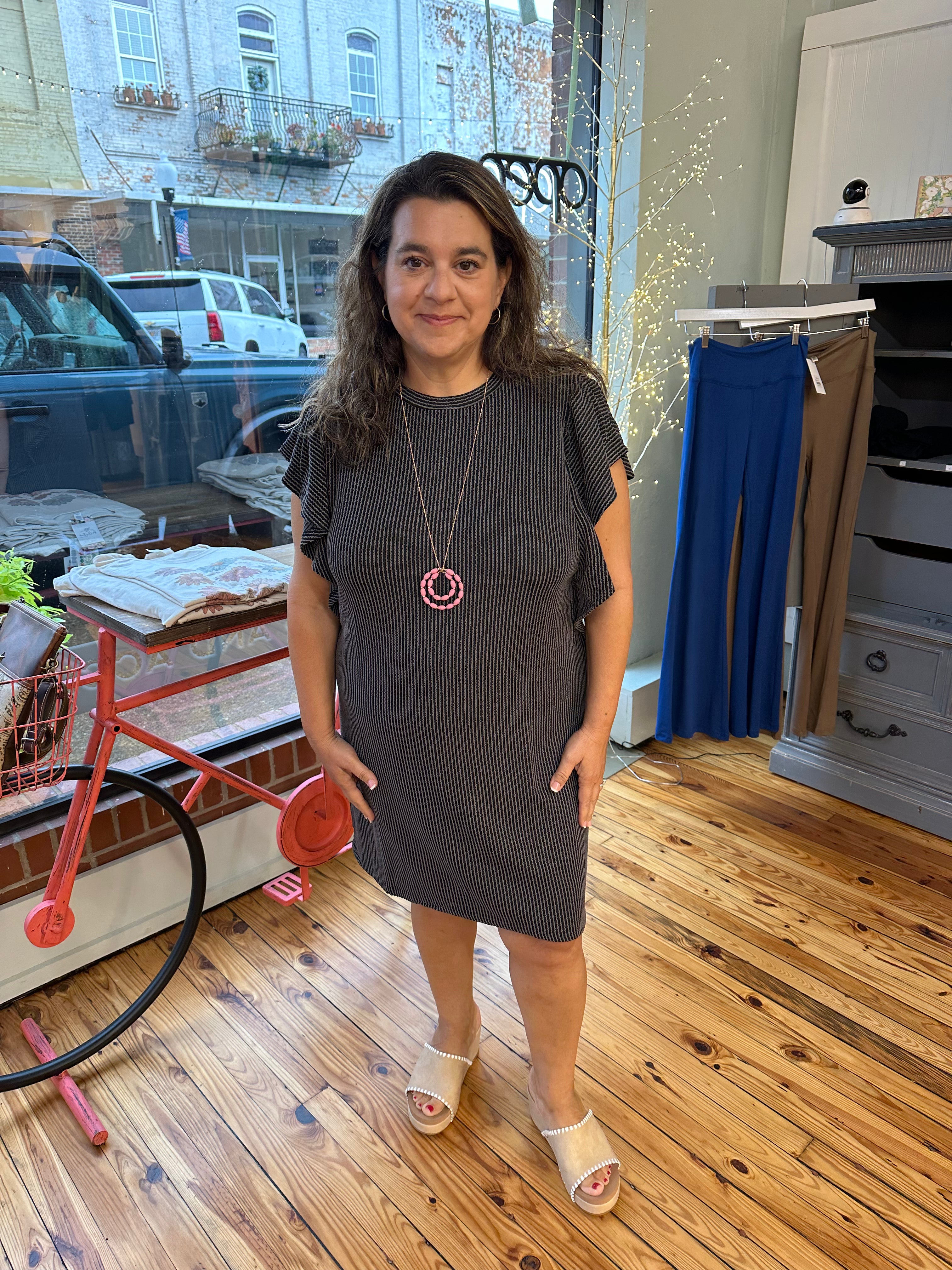 The Breezy Ribbed Dress (S-2XL)