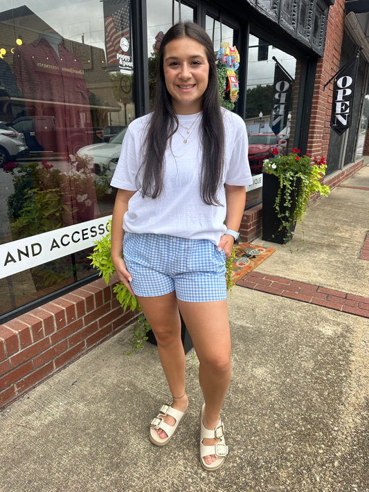 The Gingham Shorts (S-XL) (2 Colors)