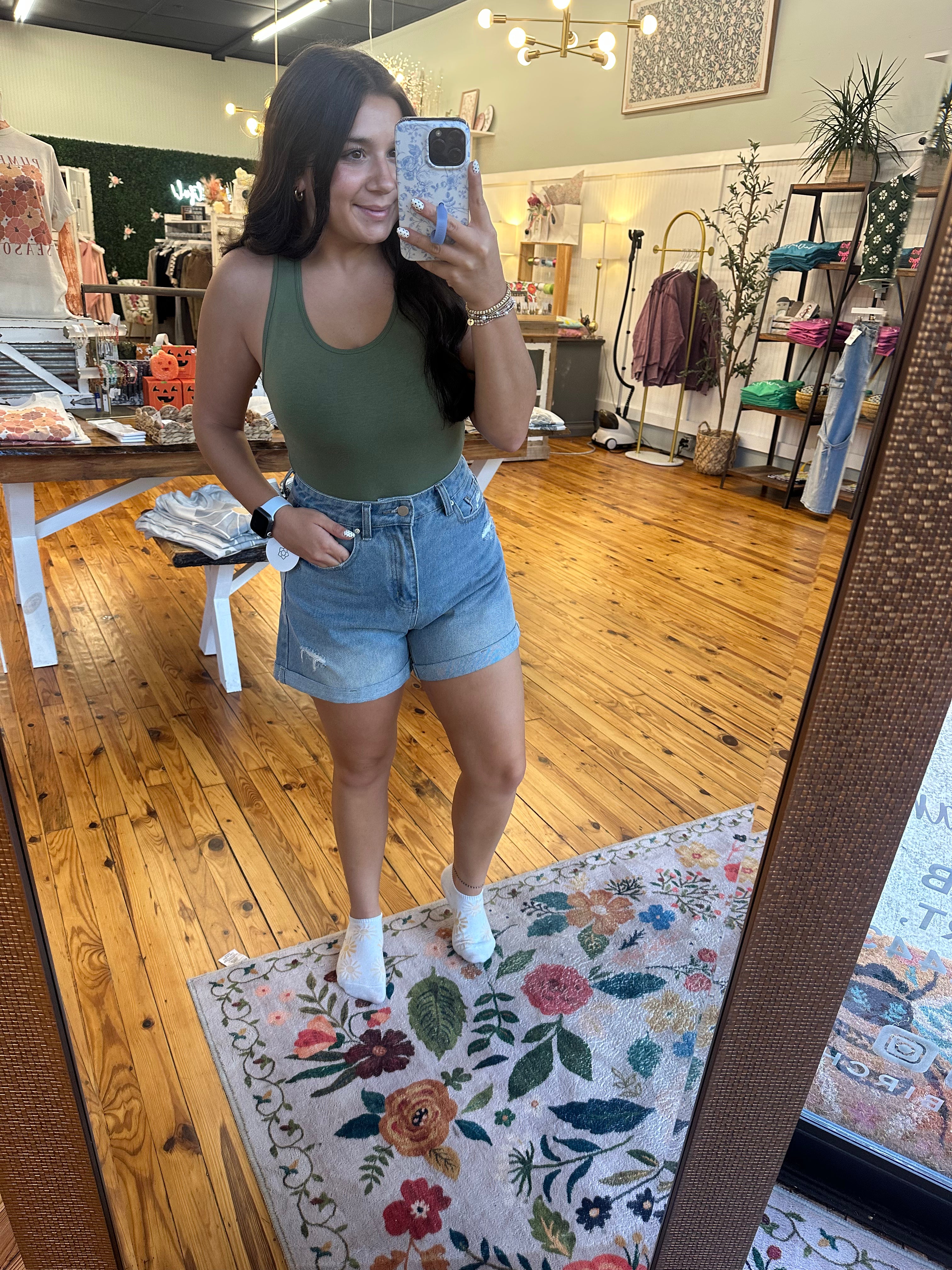 PREMIUM COTTON RACER BACK TANK BODYSUIT (S-XL)(MULTIPLE COLORS)