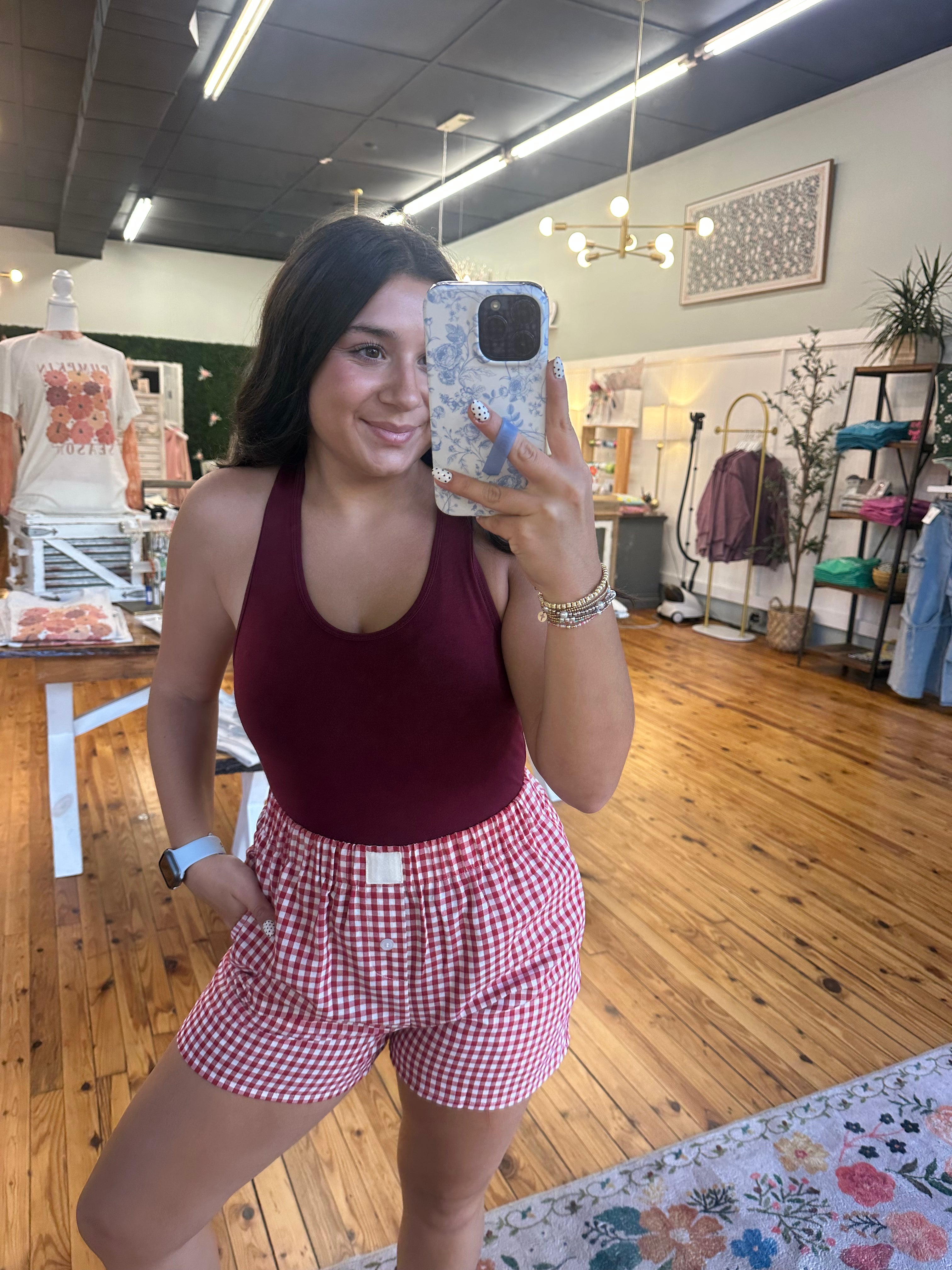 PREMIUM COTTON RACER BACK TANK BODYSUIT (S-XL)(MULTIPLE COLORS)