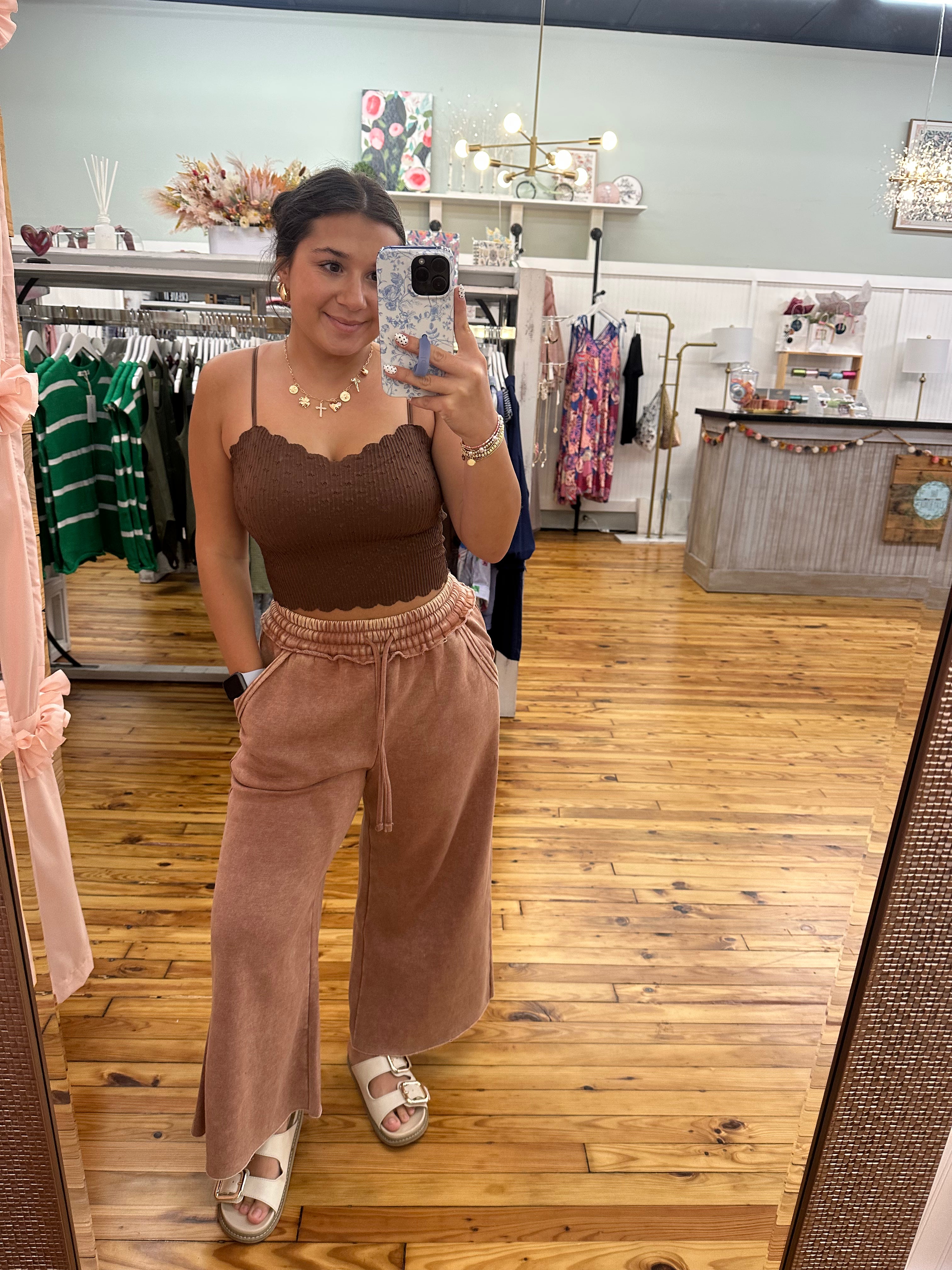 SEAMLESS LACE BRALETTE WITH BRA PADS (S-L)