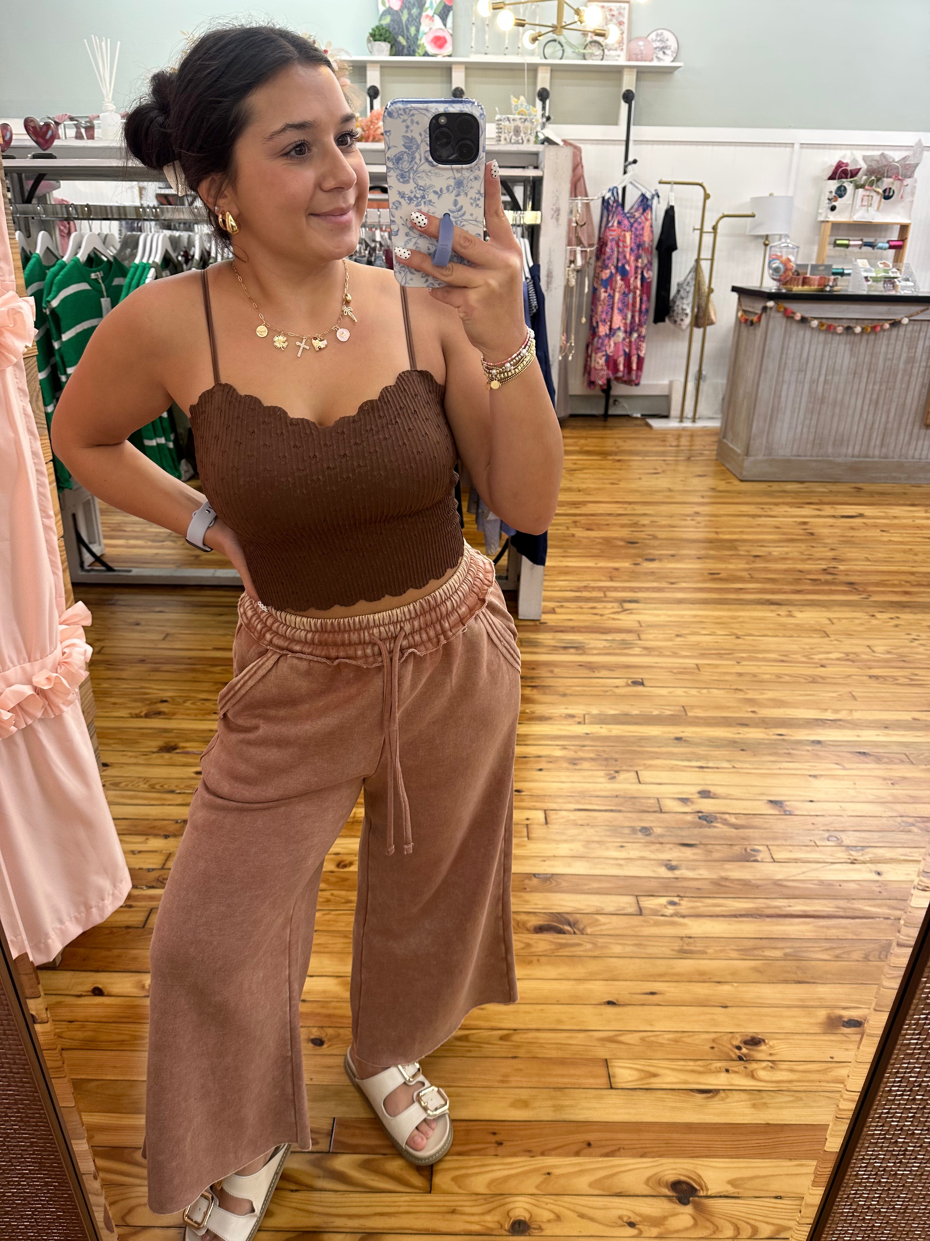 SEAMLESS LACE BRALETTE WITH BRA PADS (S-L)