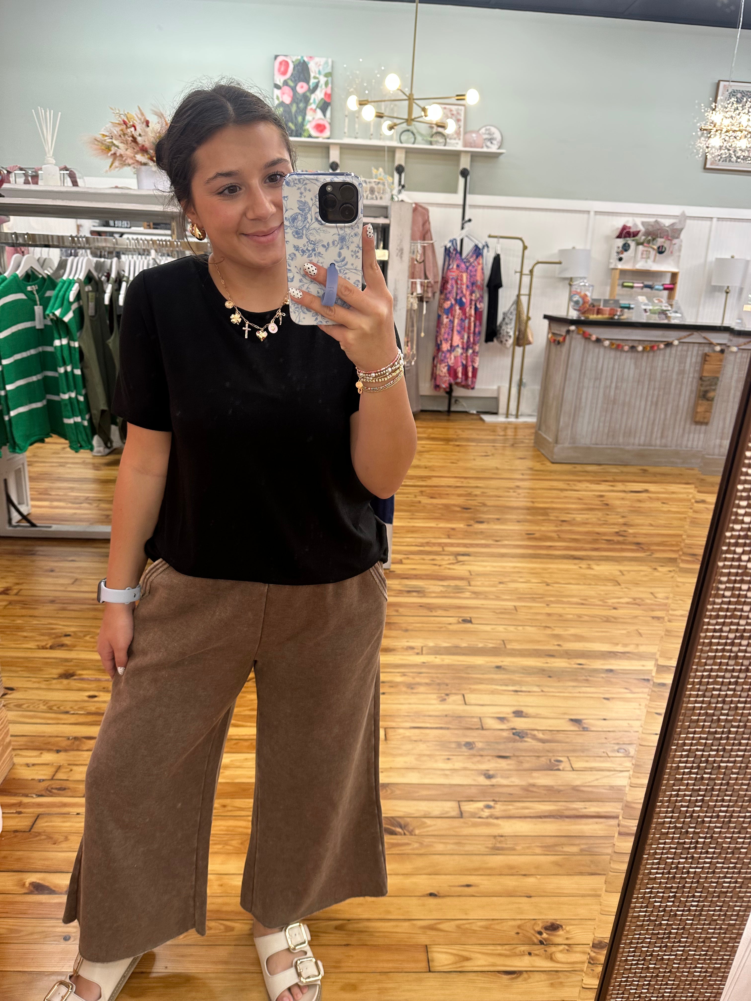 Comfy Acid Wash Boho Pants (S-L)(Multiple Colors)