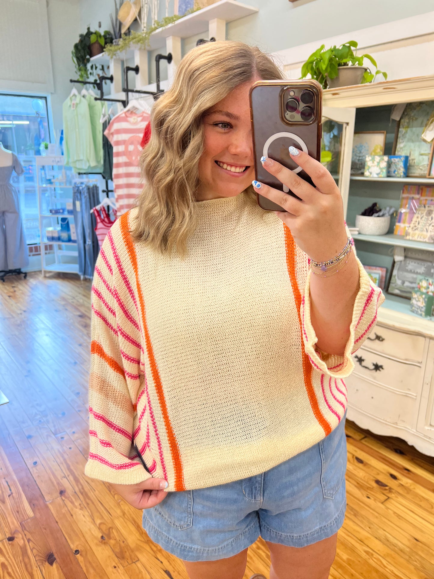 The Sunset Summer Knit Top (S-XL)