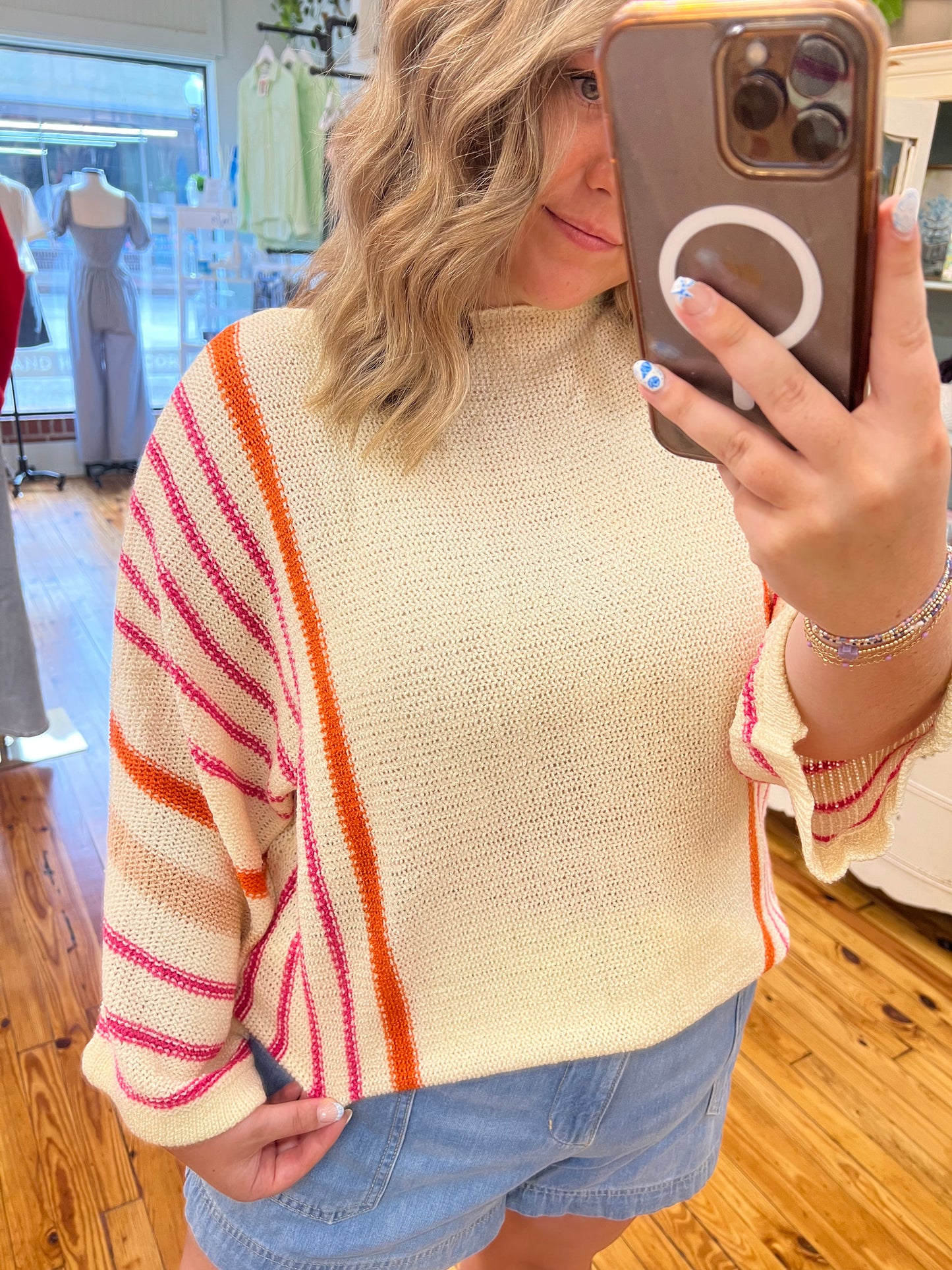 The Sunset Summer Knit Top (S-XL)