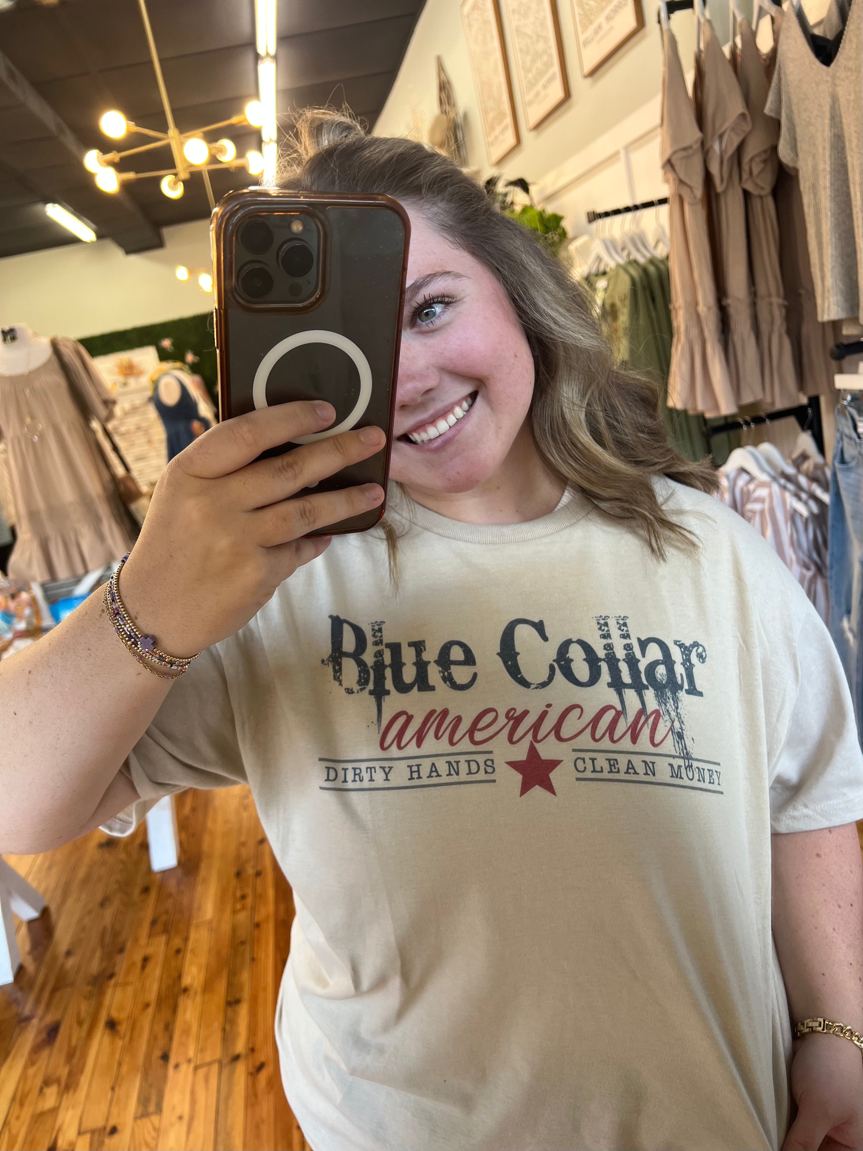 Blue Collar American T-shirt (S-3X)