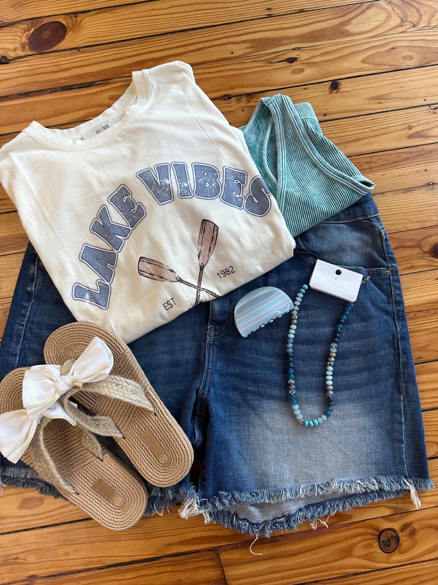The Kaitlyn Denim Shorts(PLUS)