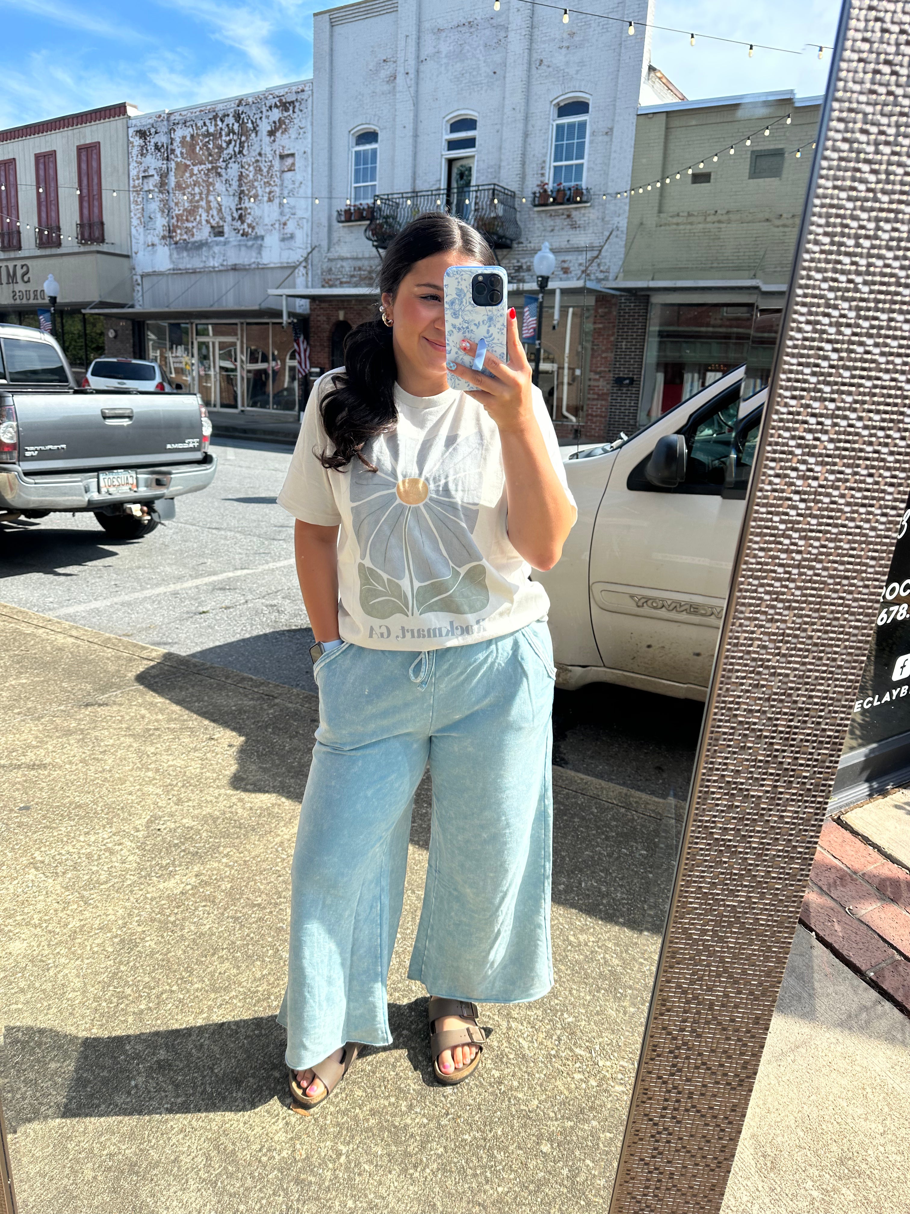 Comfy Acid Wash Boho Pants (S-L)(Multiple Colors)
