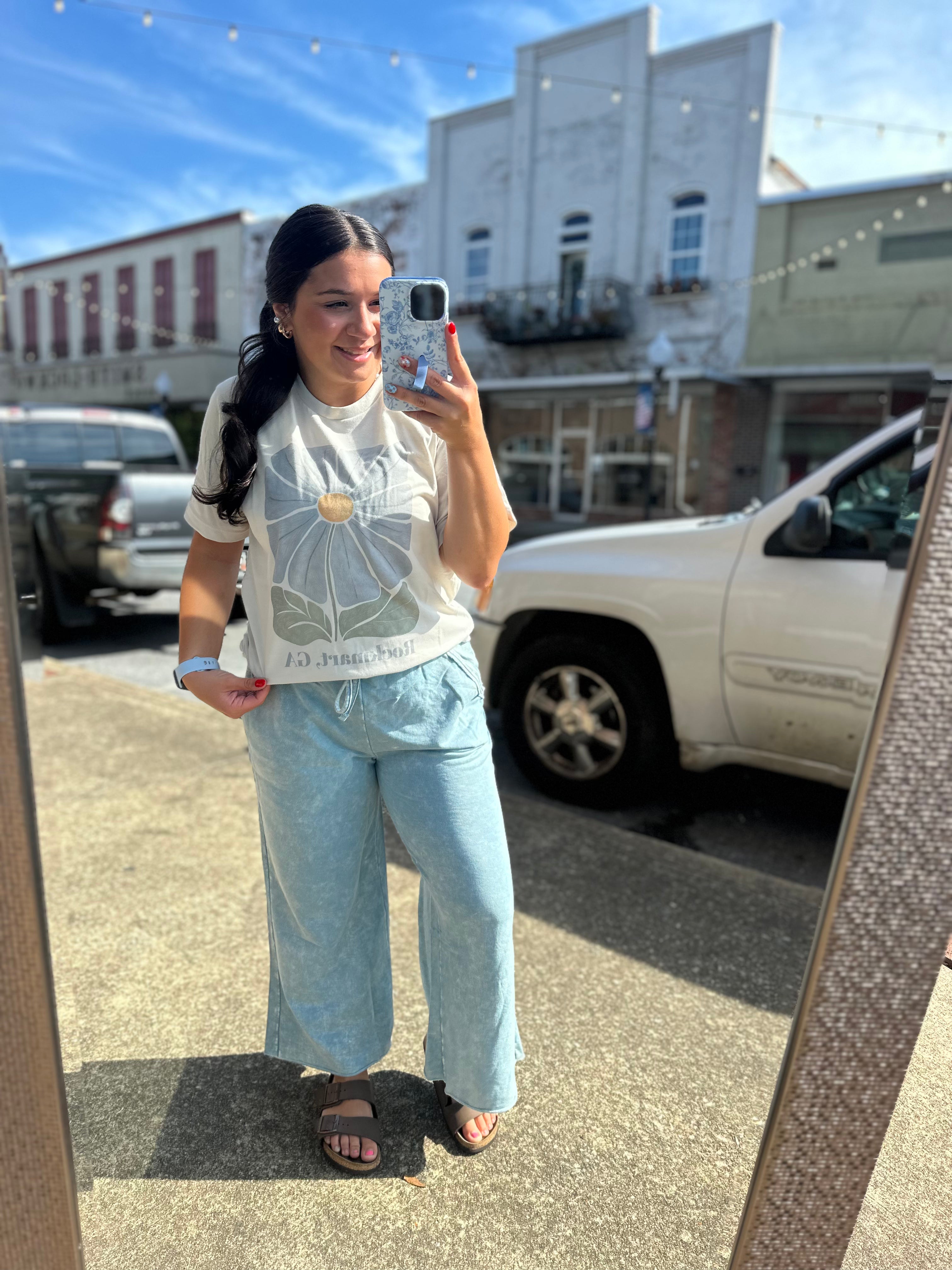 Comfy Acid Wash Boho Pants (S-L)(Multiple Colors)
