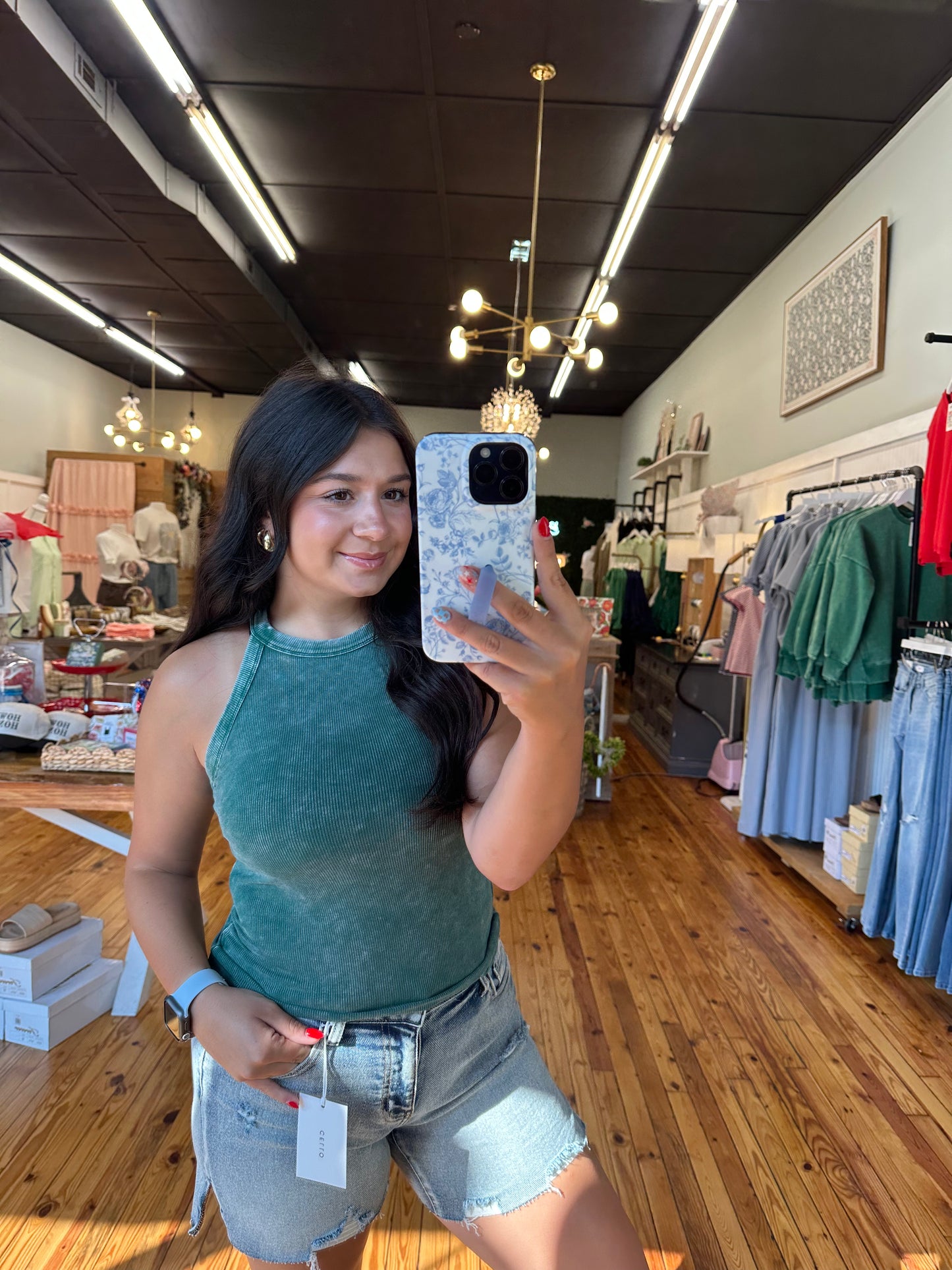 The Jacie Mineral Washed Tank (S-XL)