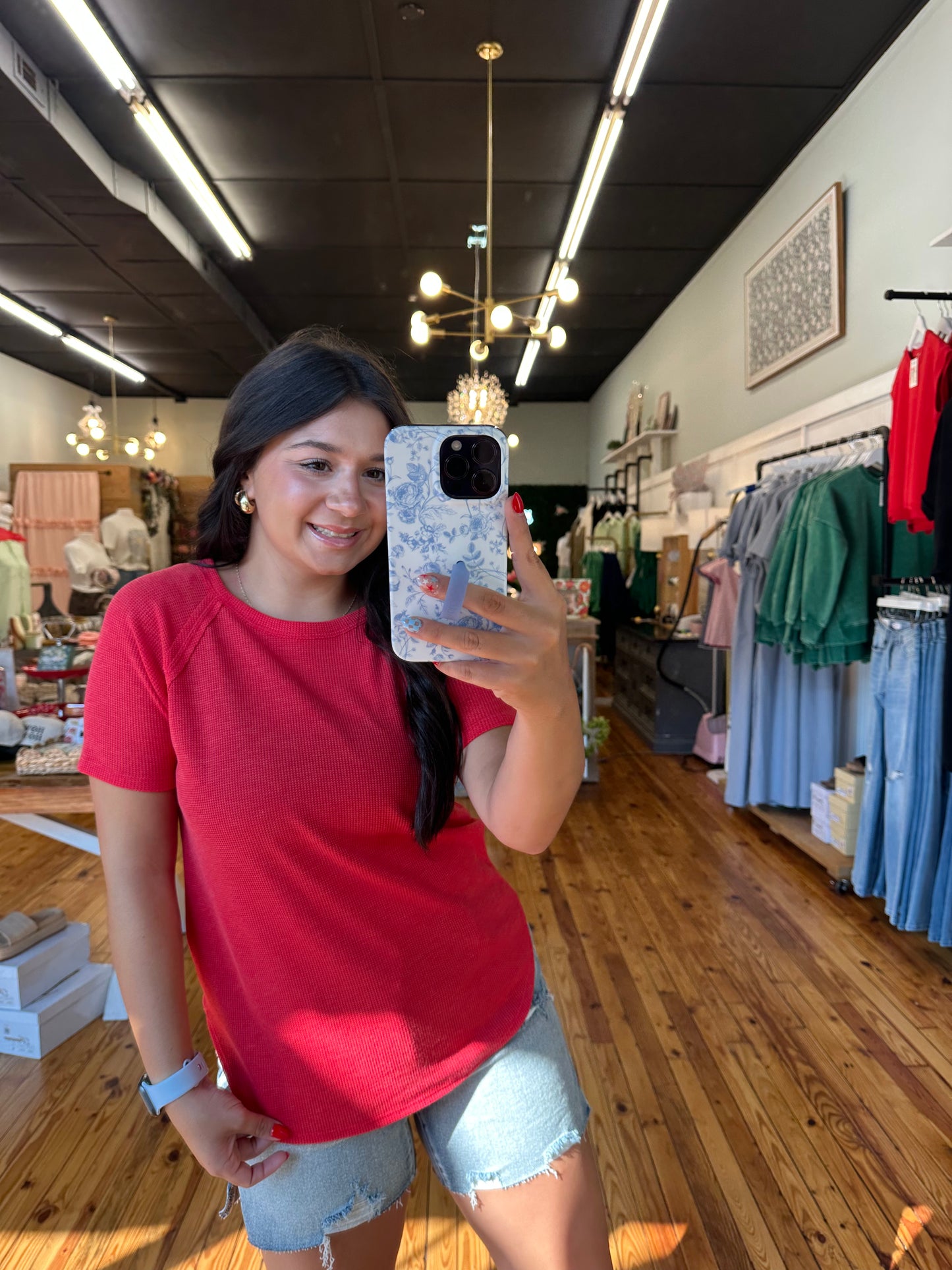 The Kenzie Short Sleeve Top (2 Colors)(S-L)