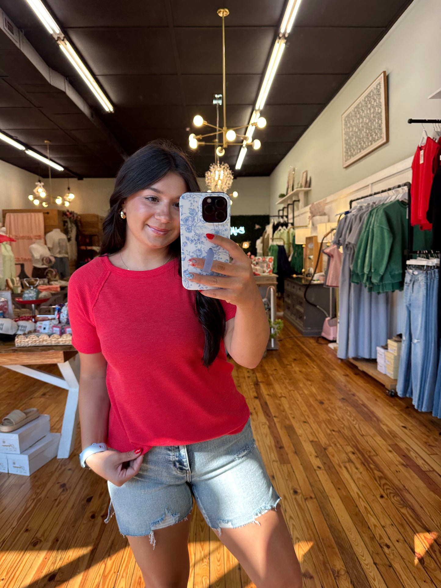 The Kenzie Short Sleeve Top (2 Colors)(S-L)