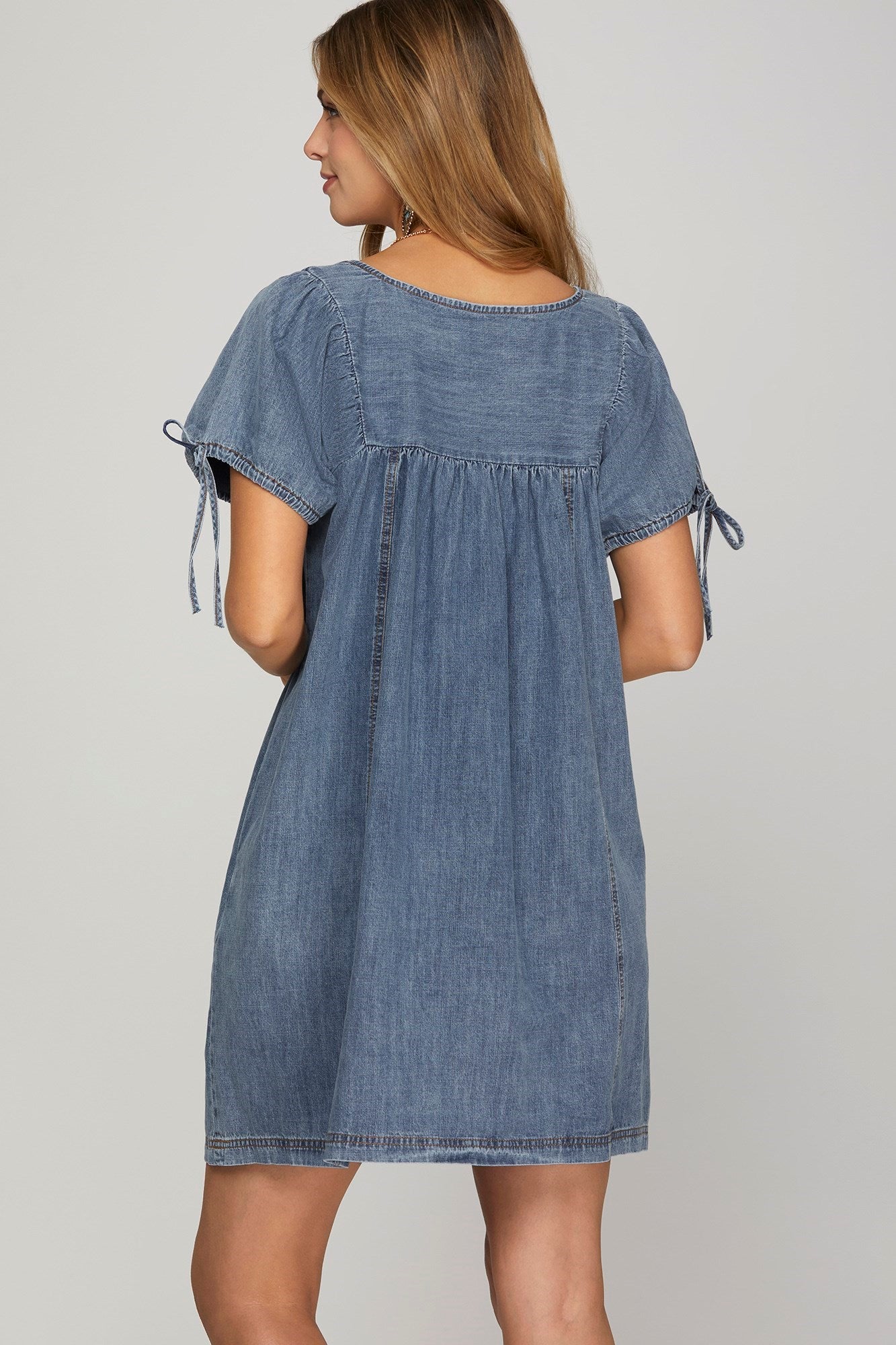 Denim Dreams Dress (S-L)