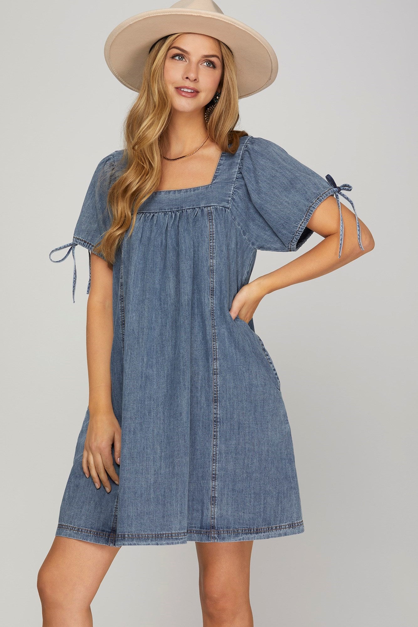 Denim Dreams Dress (S-L)