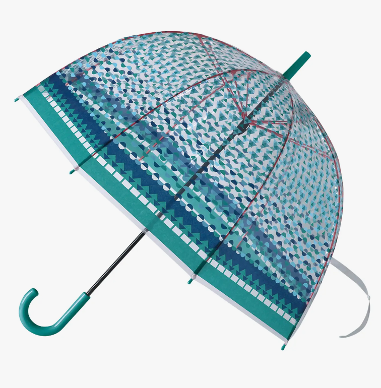 Joyful Rain Clear Umbrella (5 Design Options)