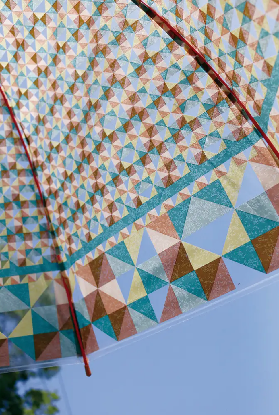 Joyful Rain Clear Umbrella (5 Design Options)