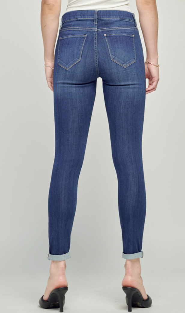 Cello- Pull On Cropped Skinny (S-3X)