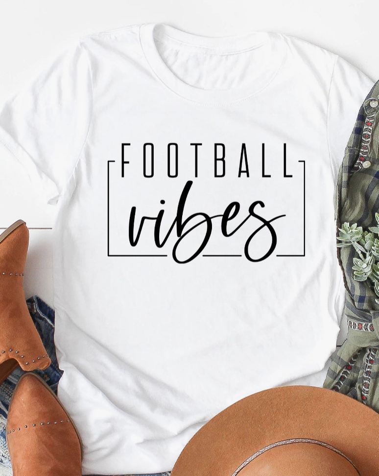 Football Vibes Graphic Tee (S-L)