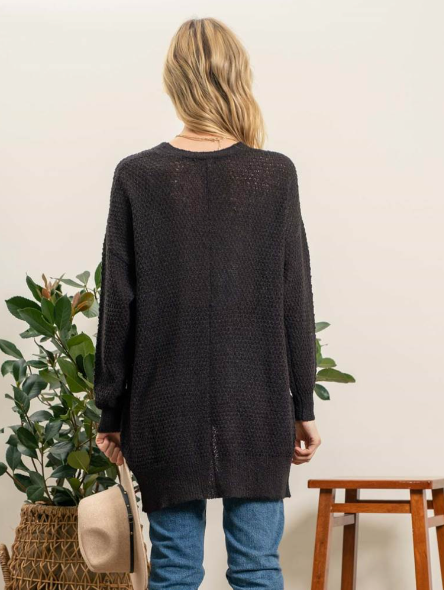 Lightweight Knit Cardigan (2 Colors)