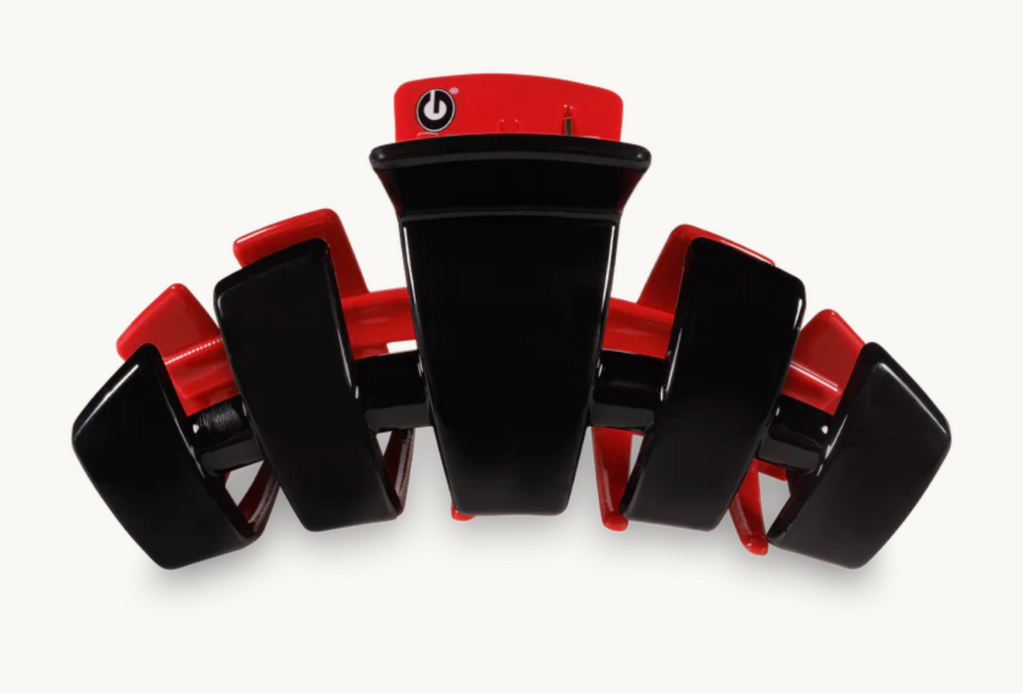 TELETIES University of Georgia MEDIUM Hair Clip