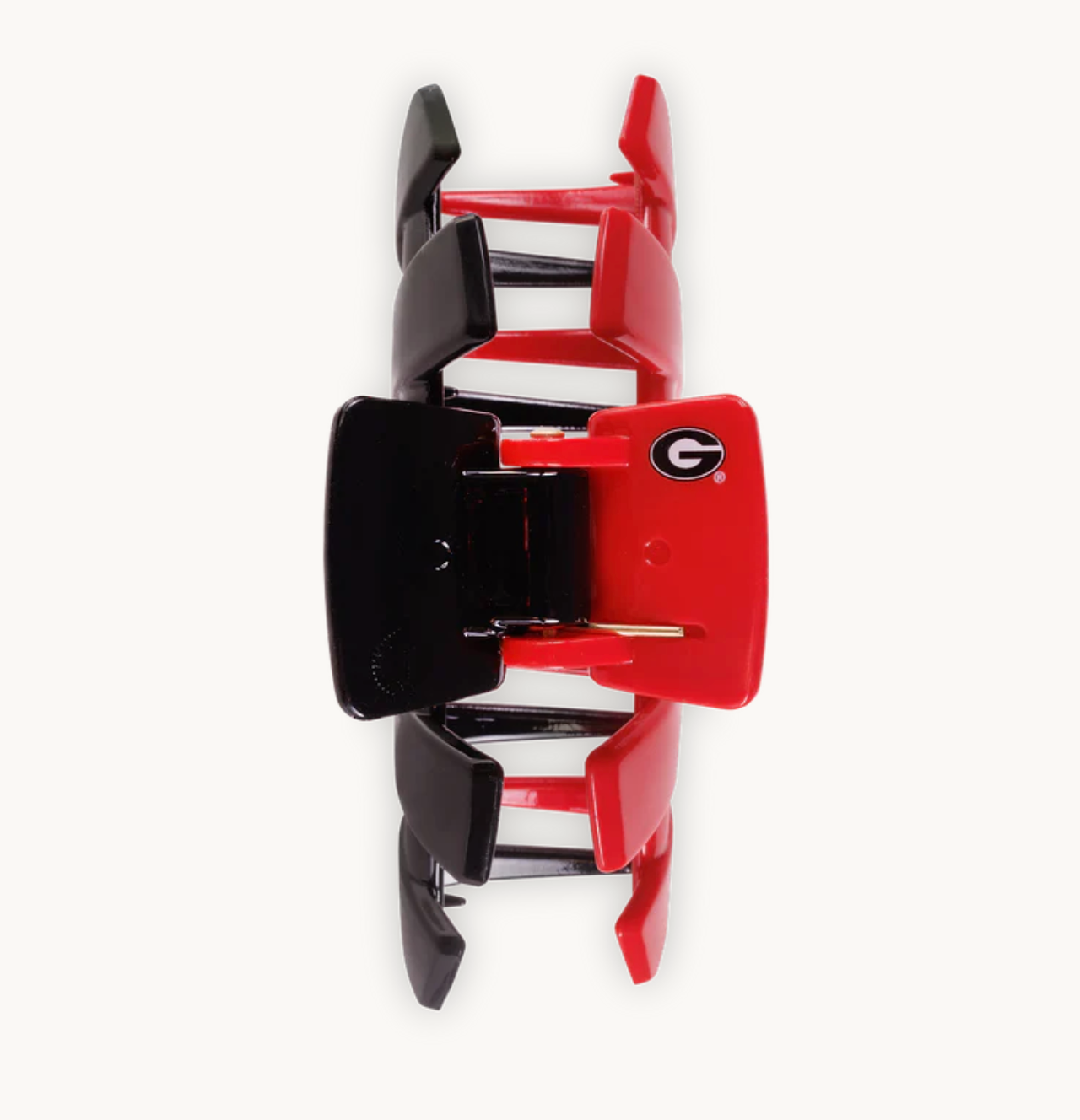 TELETIES University of Georgia LARGE Hair Clip